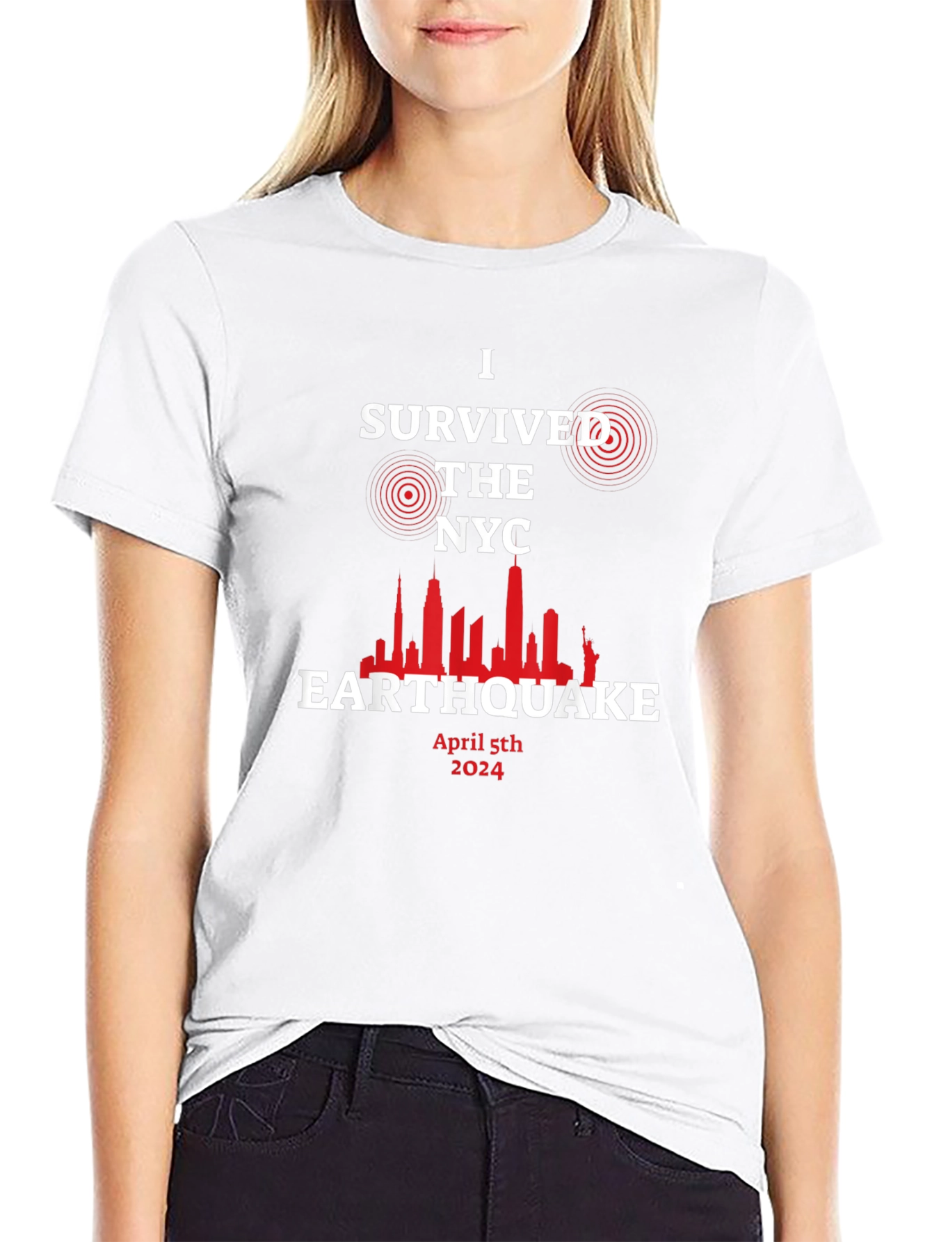 I Survived the NYC Earthquake April 5th 2024 T-Shirt