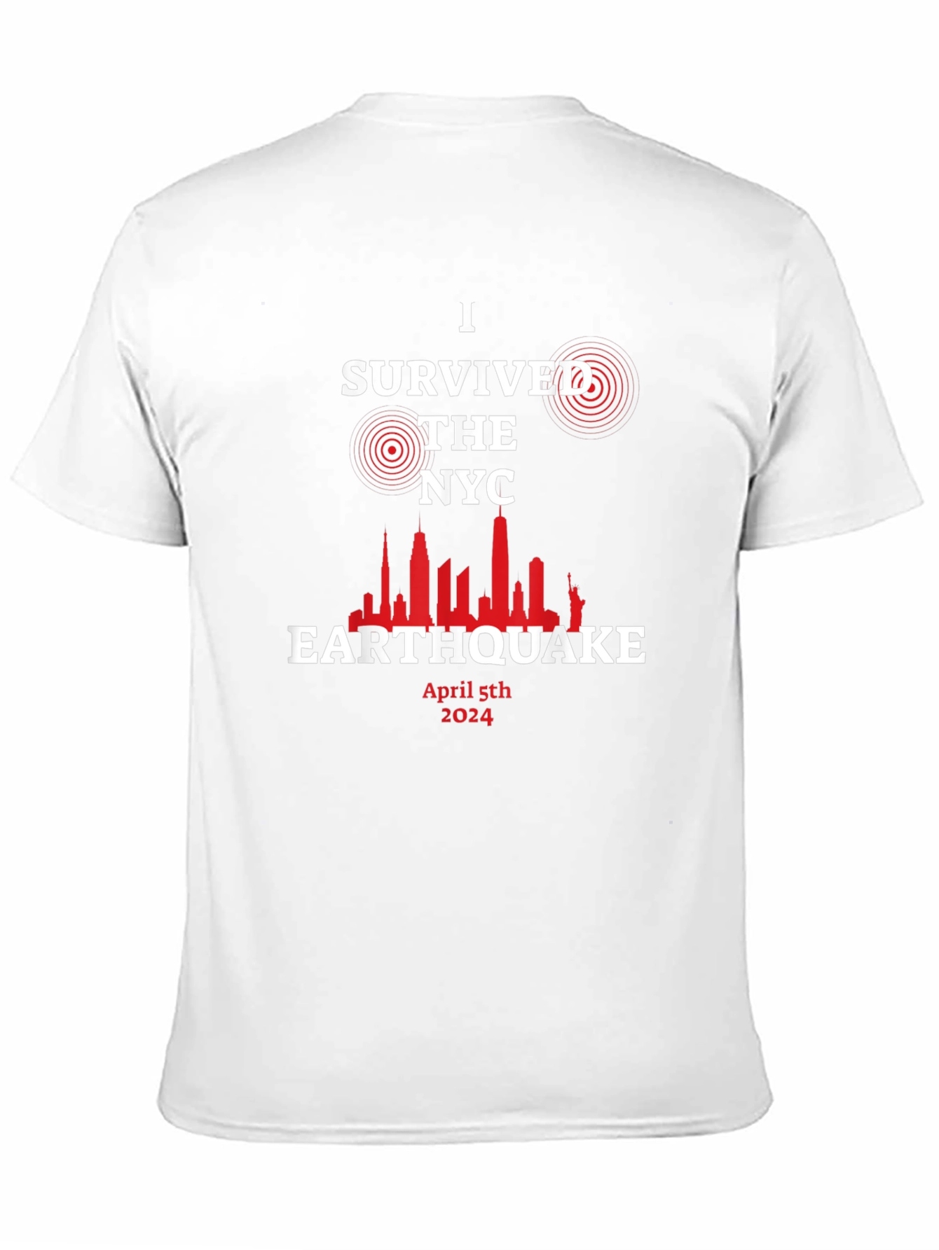 I Survived the NYC Earthquake April 5th 2024 T-Shirt
