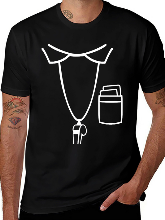 Referee Costume Graphic T-Shirt