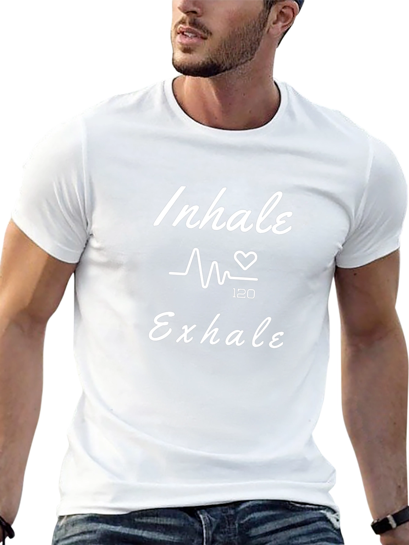 Inhale Exhale Graphic T-Shirt