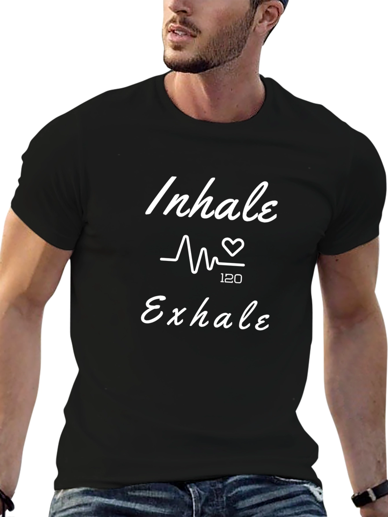 Inhale Exhale Graphic T-Shirt