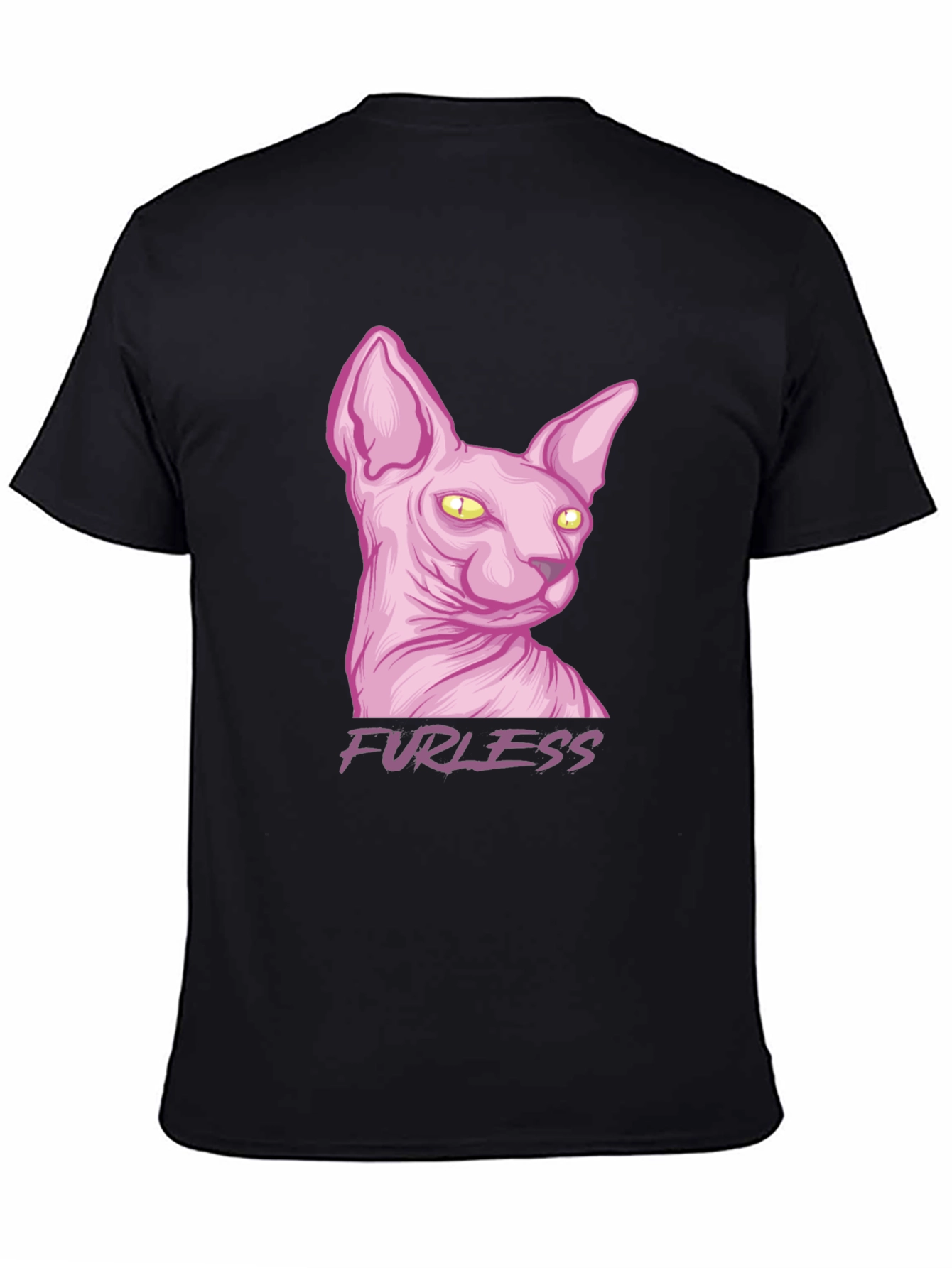 Furless Cat T-Shirt - Sphynx Cat Tee