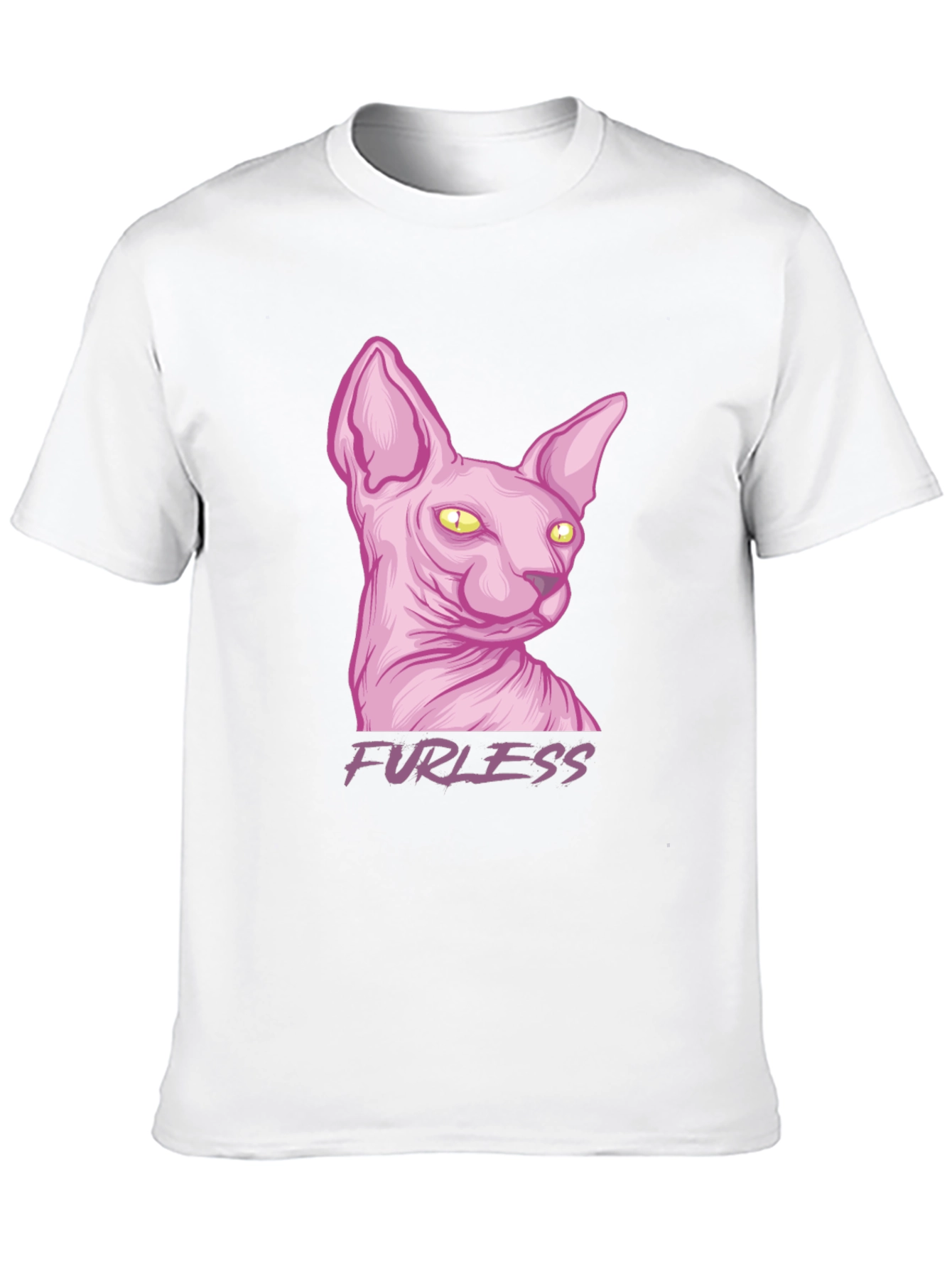 Furless Cat T-Shirt - Sphynx Cat Tee
