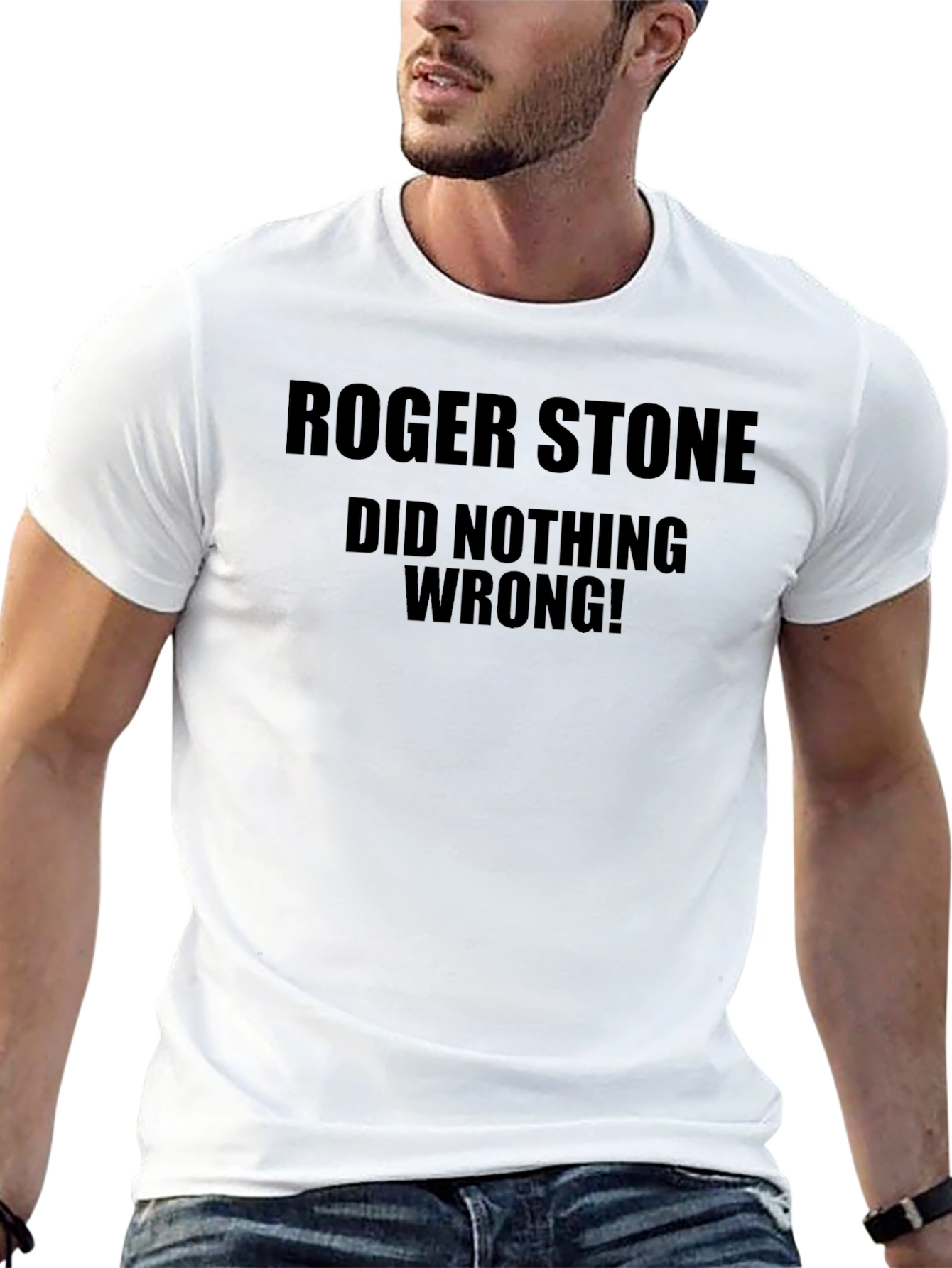 Roger Stone Did Nothing Wrong Graphic Tee