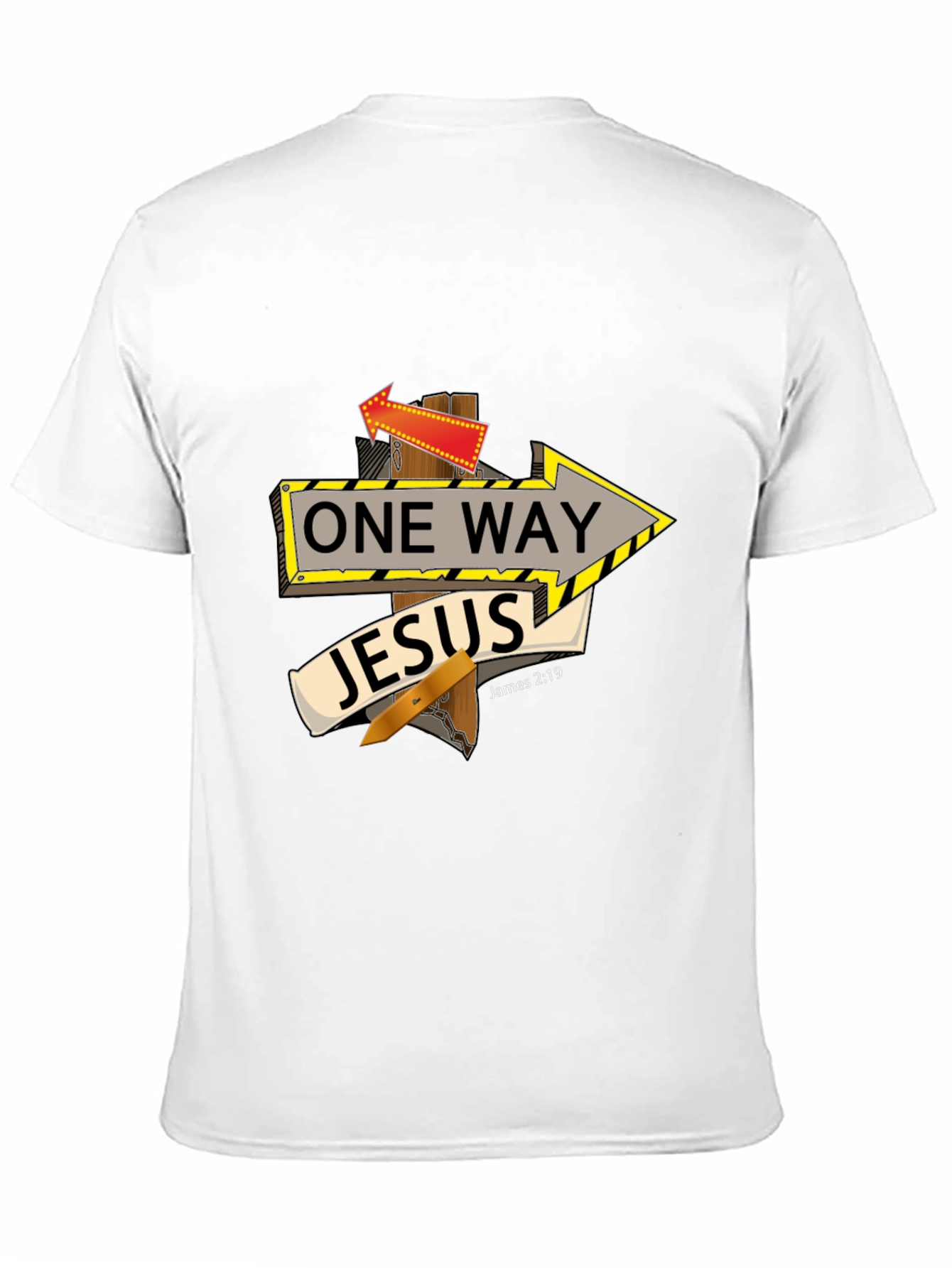 One Way Jesus Graphic T-Shirt