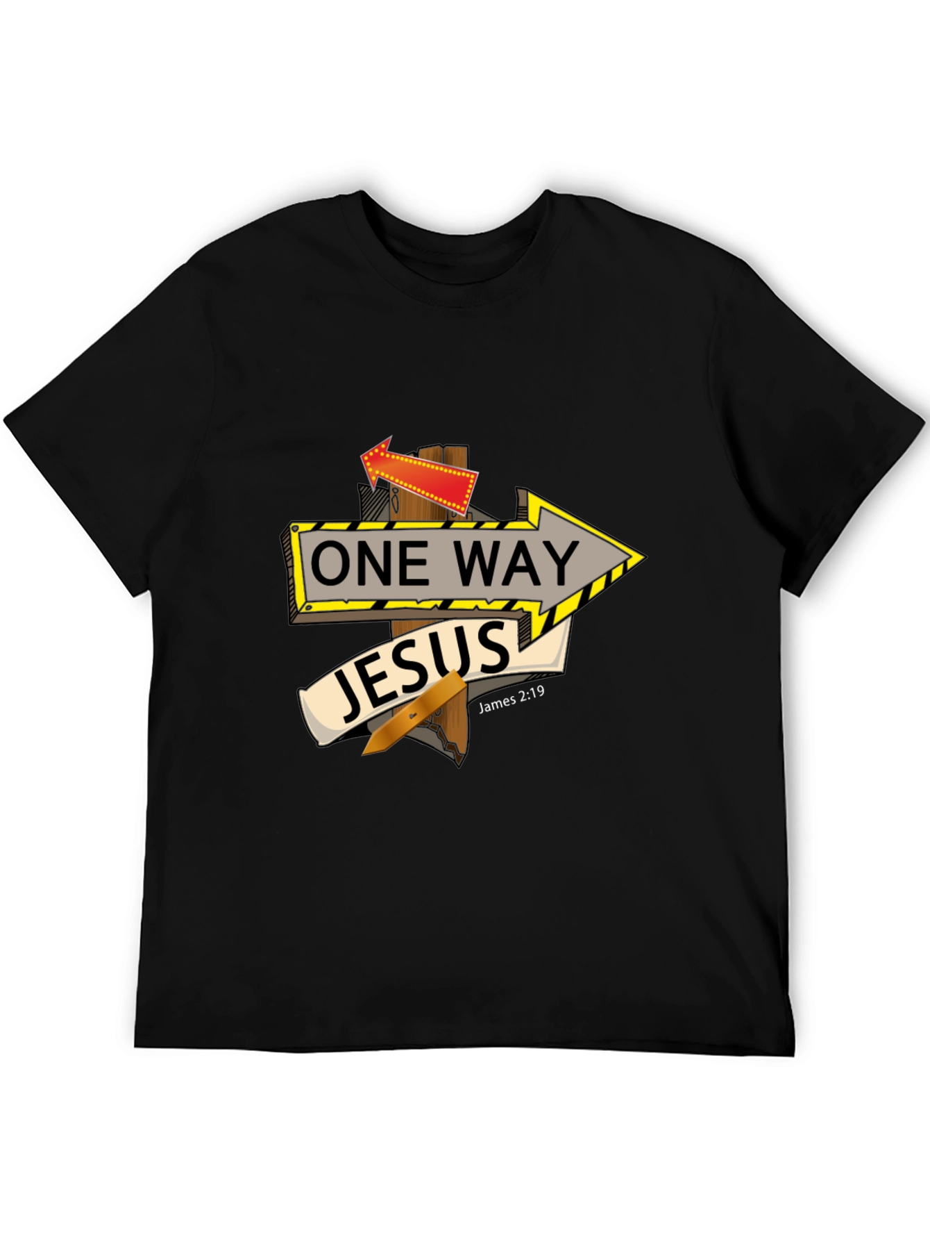 One Way Jesus Graphic T-Shirt