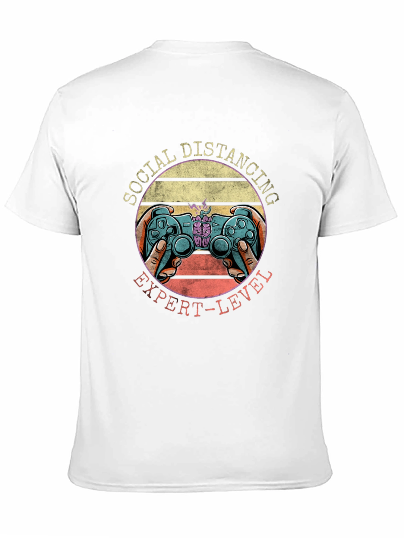 Social Distancing Expert Gamer T-Shirt