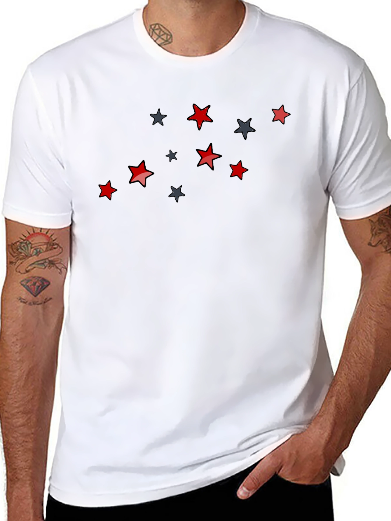 Starry Night Black T-Shirt