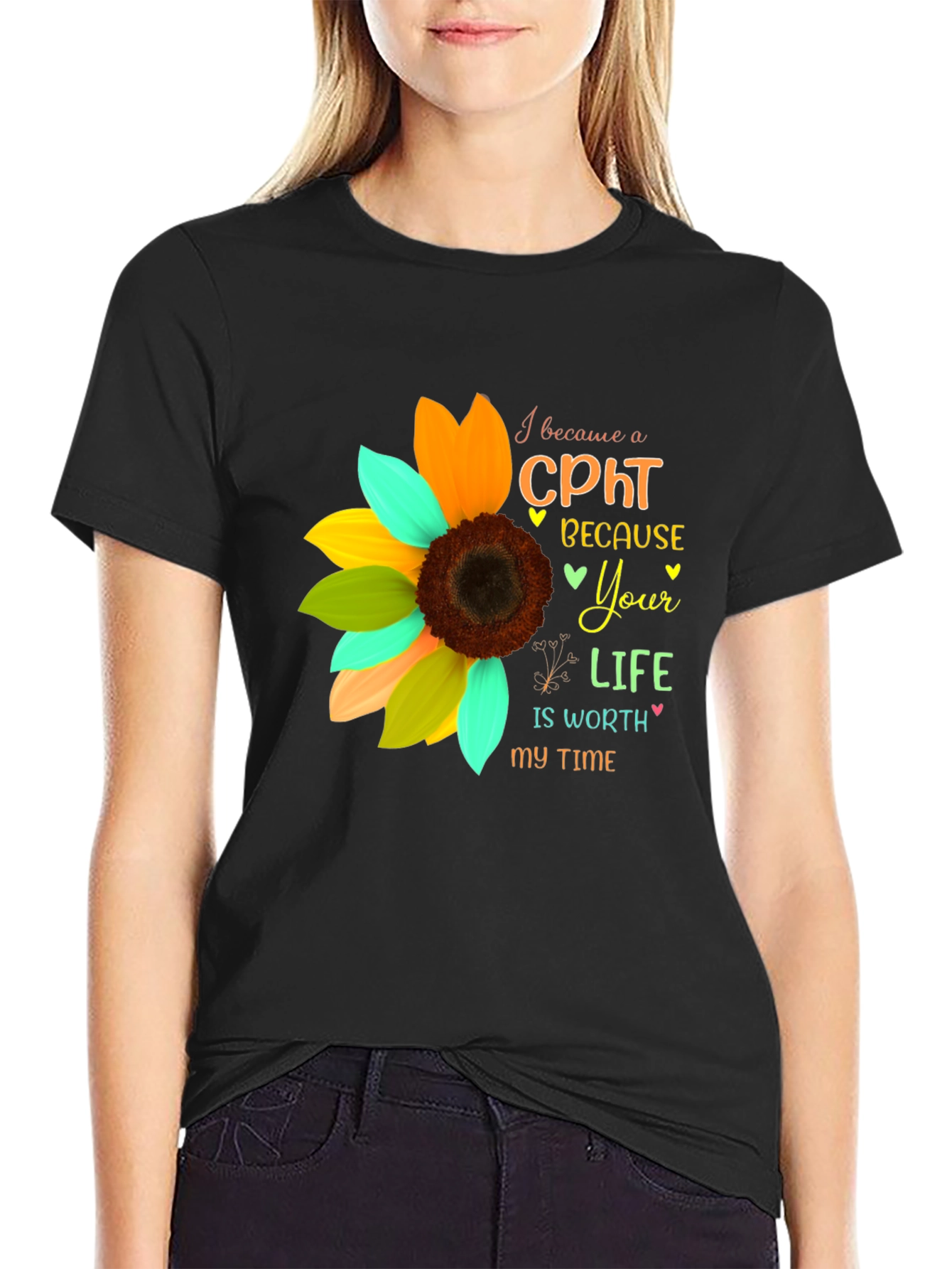 CPHT Sunflower Graphic T-Shirt - Unisex Fit