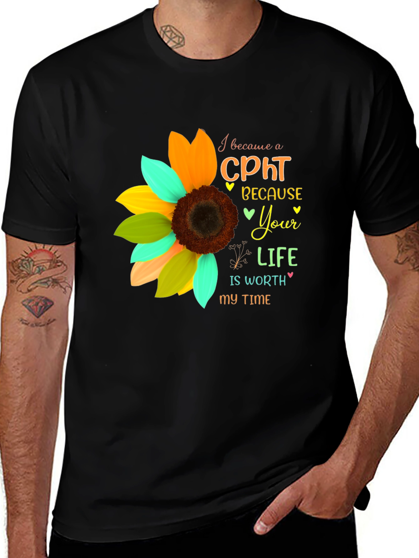 CPHT Sunflower Graphic T-Shirt - Unisex Fit