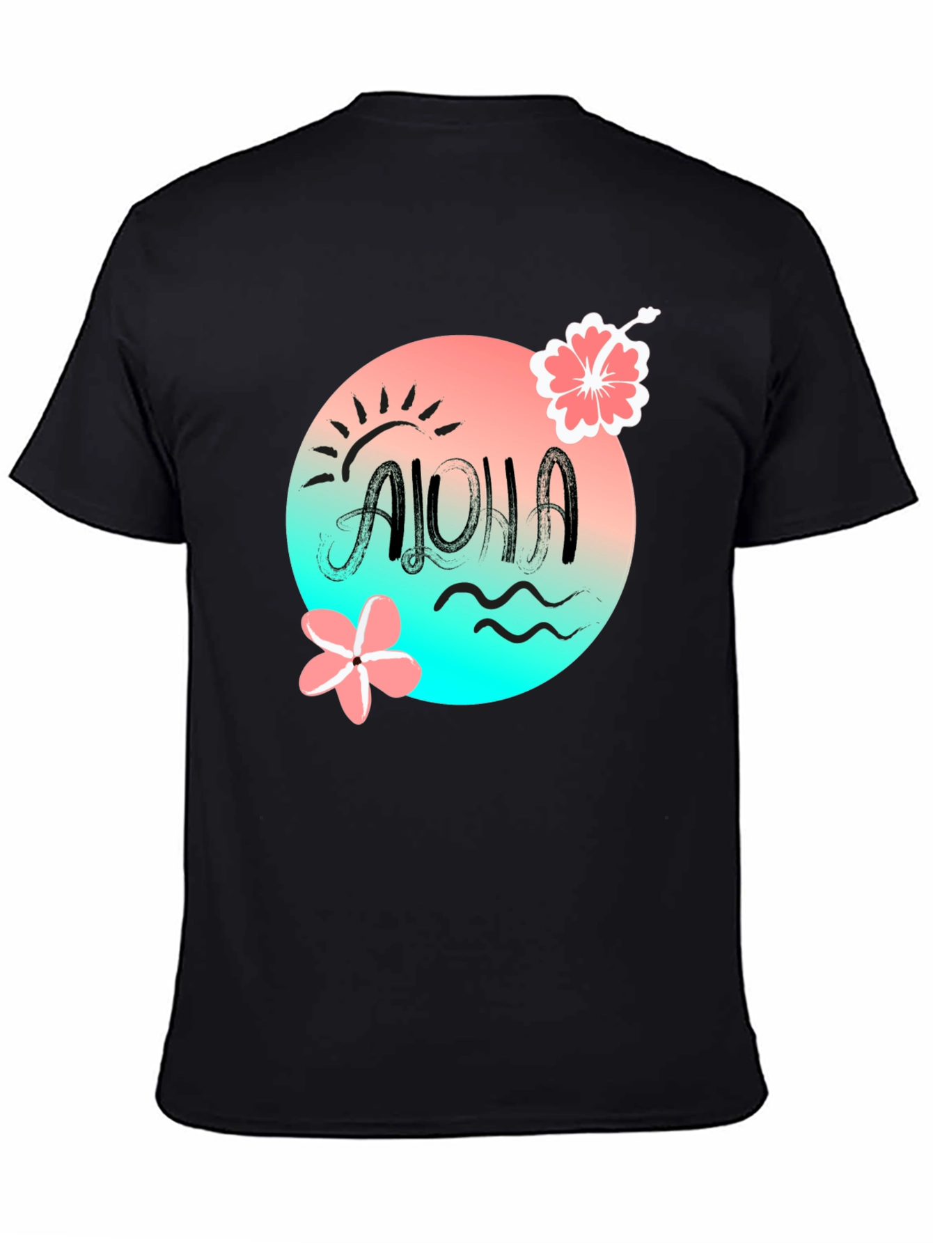 Aloha Graphic T-Shirt - Hawaiian Vibes