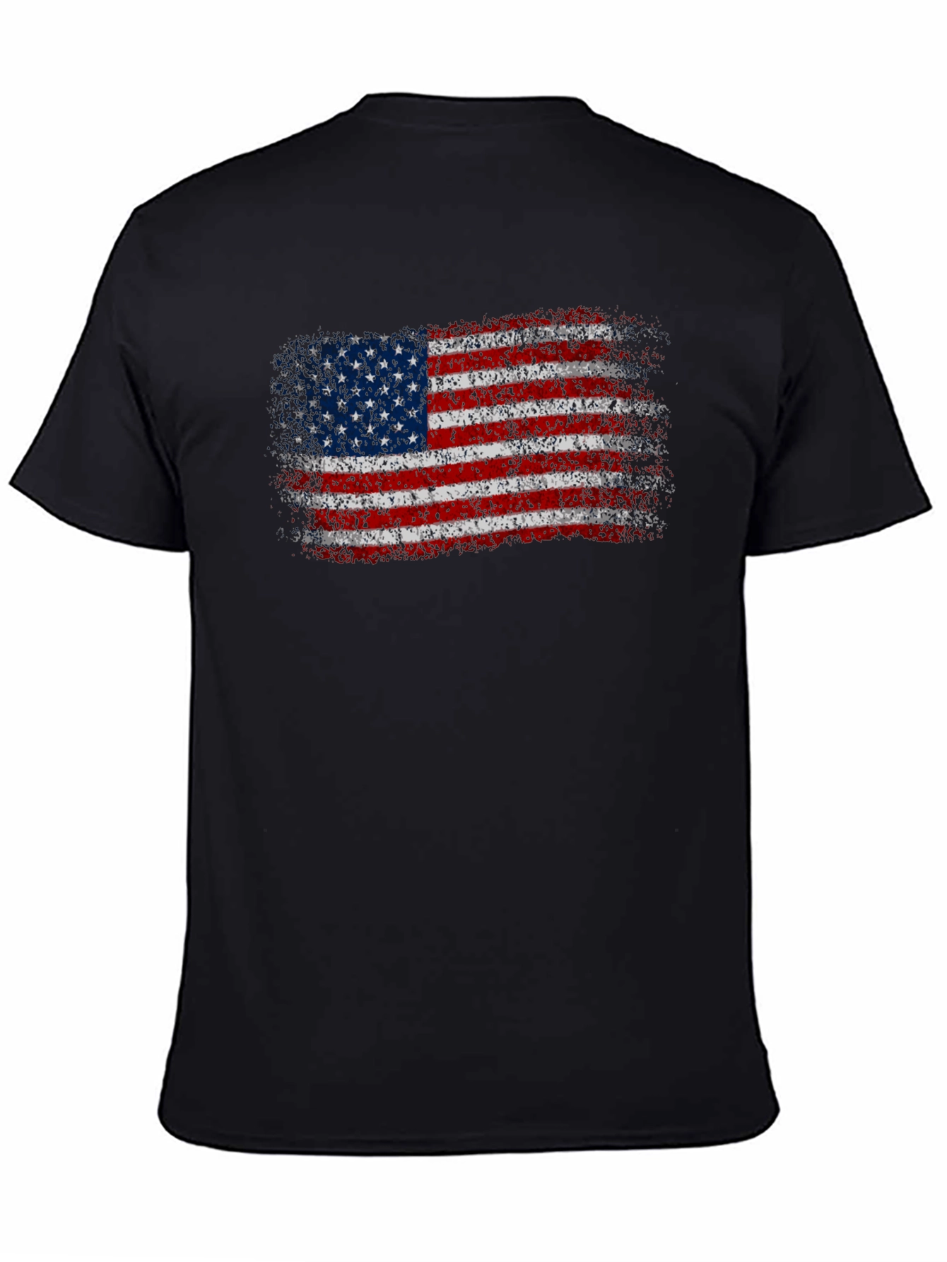American Flag Grunge T-Shirt - Patriotic Pride