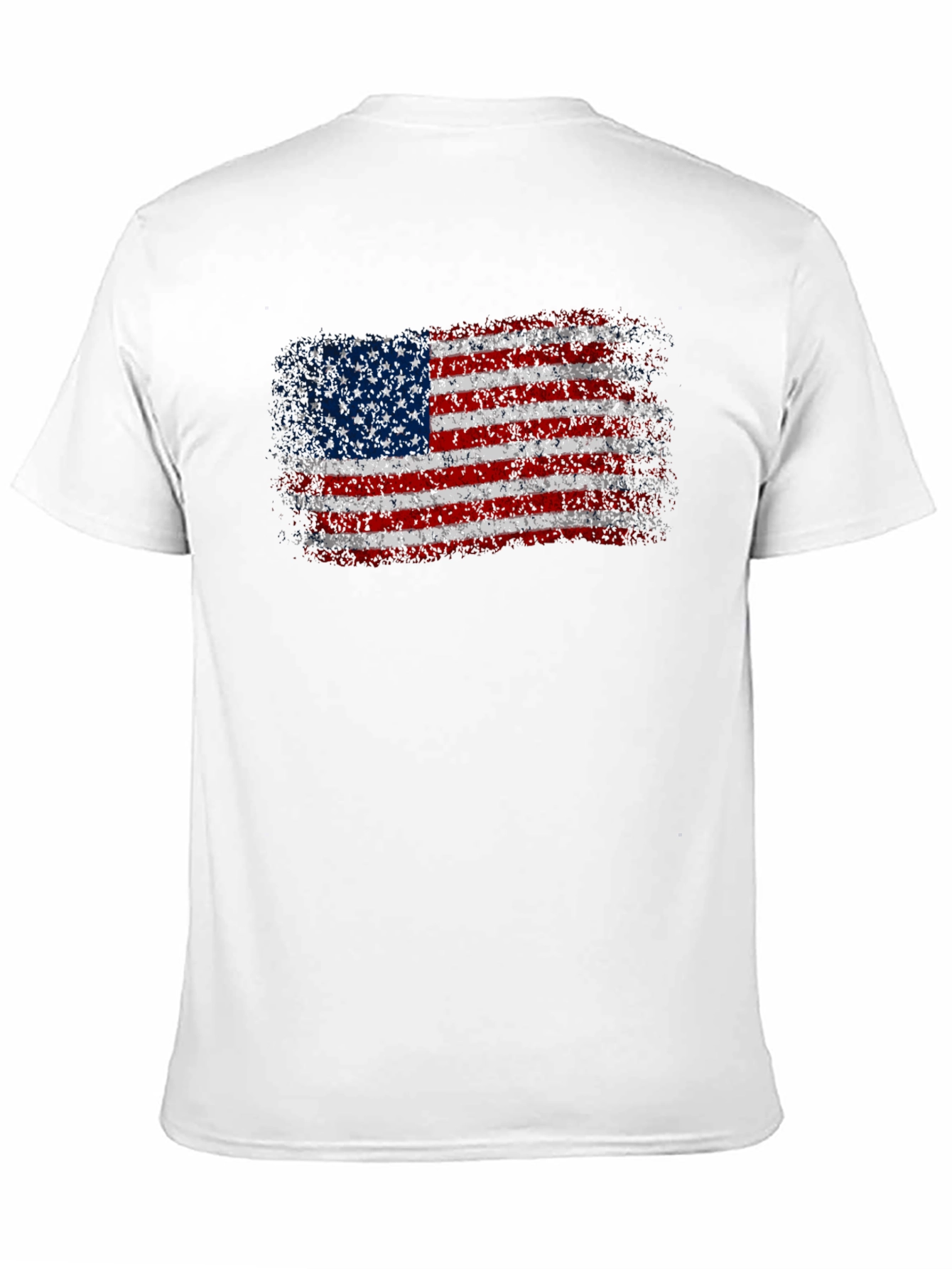 American Flag Grunge T-Shirt - Patriotic Pride