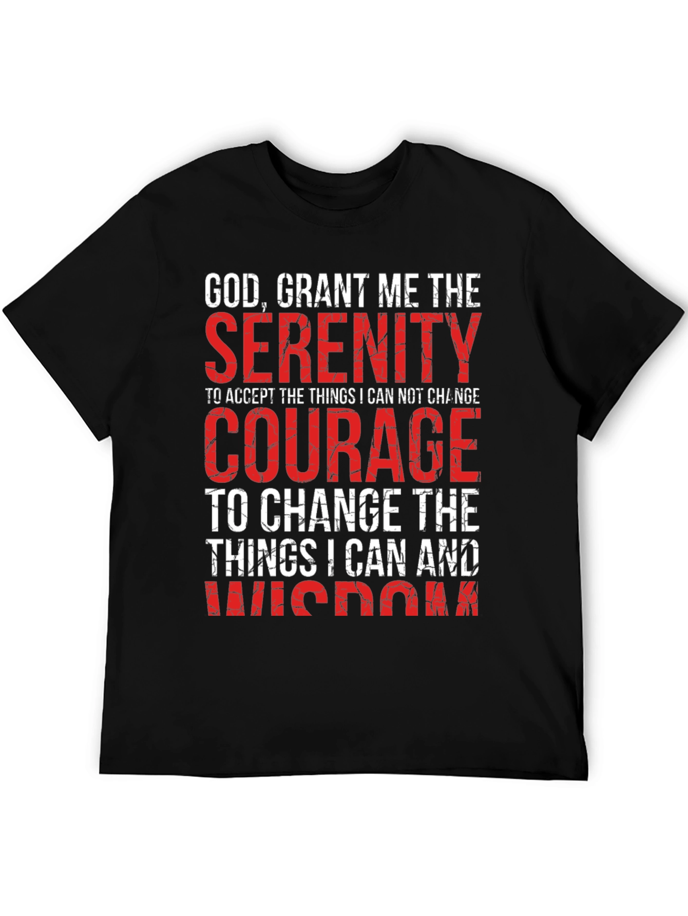 Serenity Prayer Graphic T-Shirt