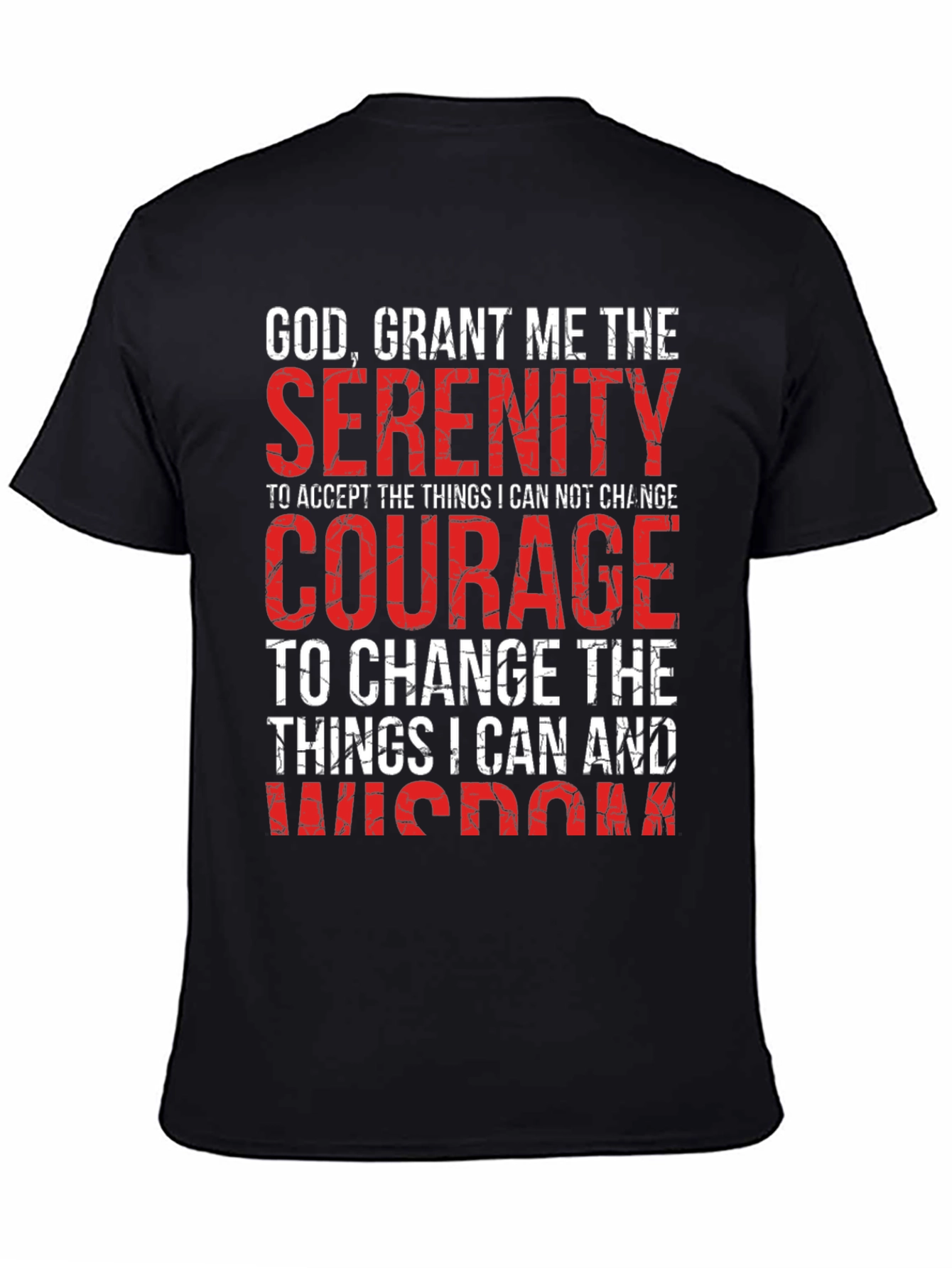 Serenity Prayer Graphic T-Shirt
