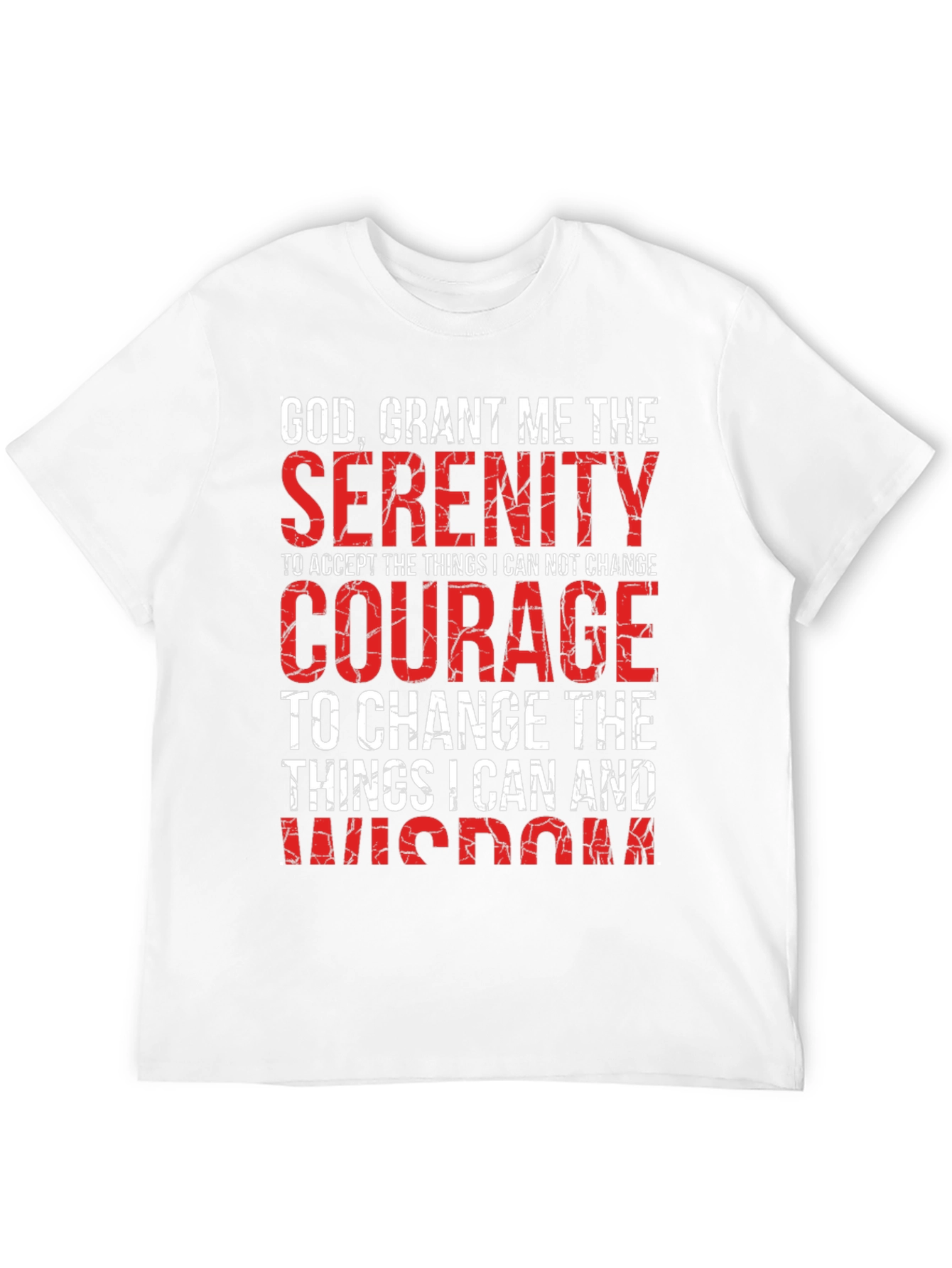 Serenity Prayer Graphic T-Shirt