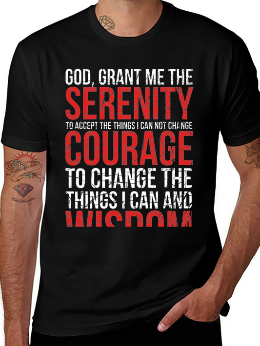 Serenity Prayer Graphic T-Shirt