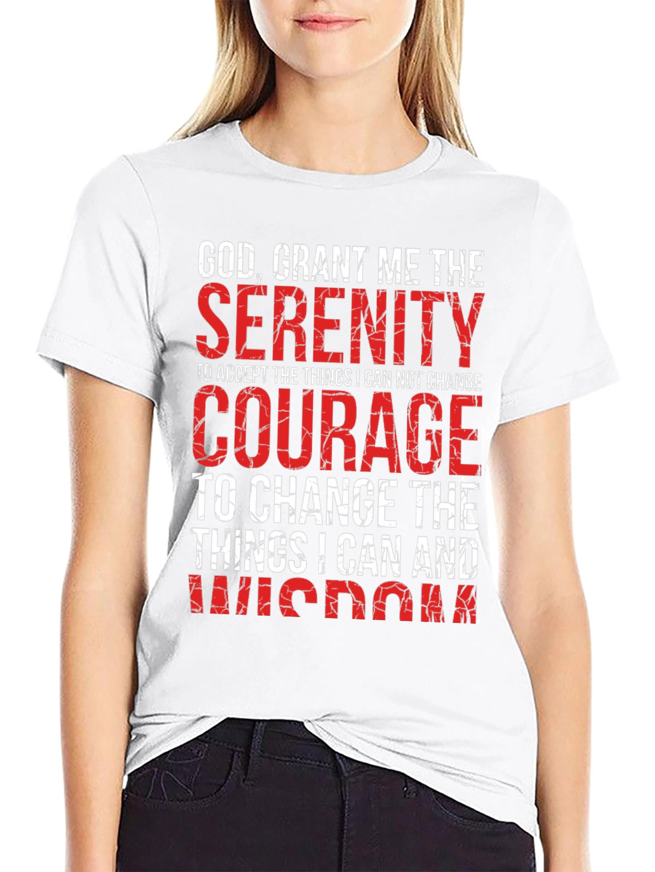 Serenity Prayer Graphic T-Shirt