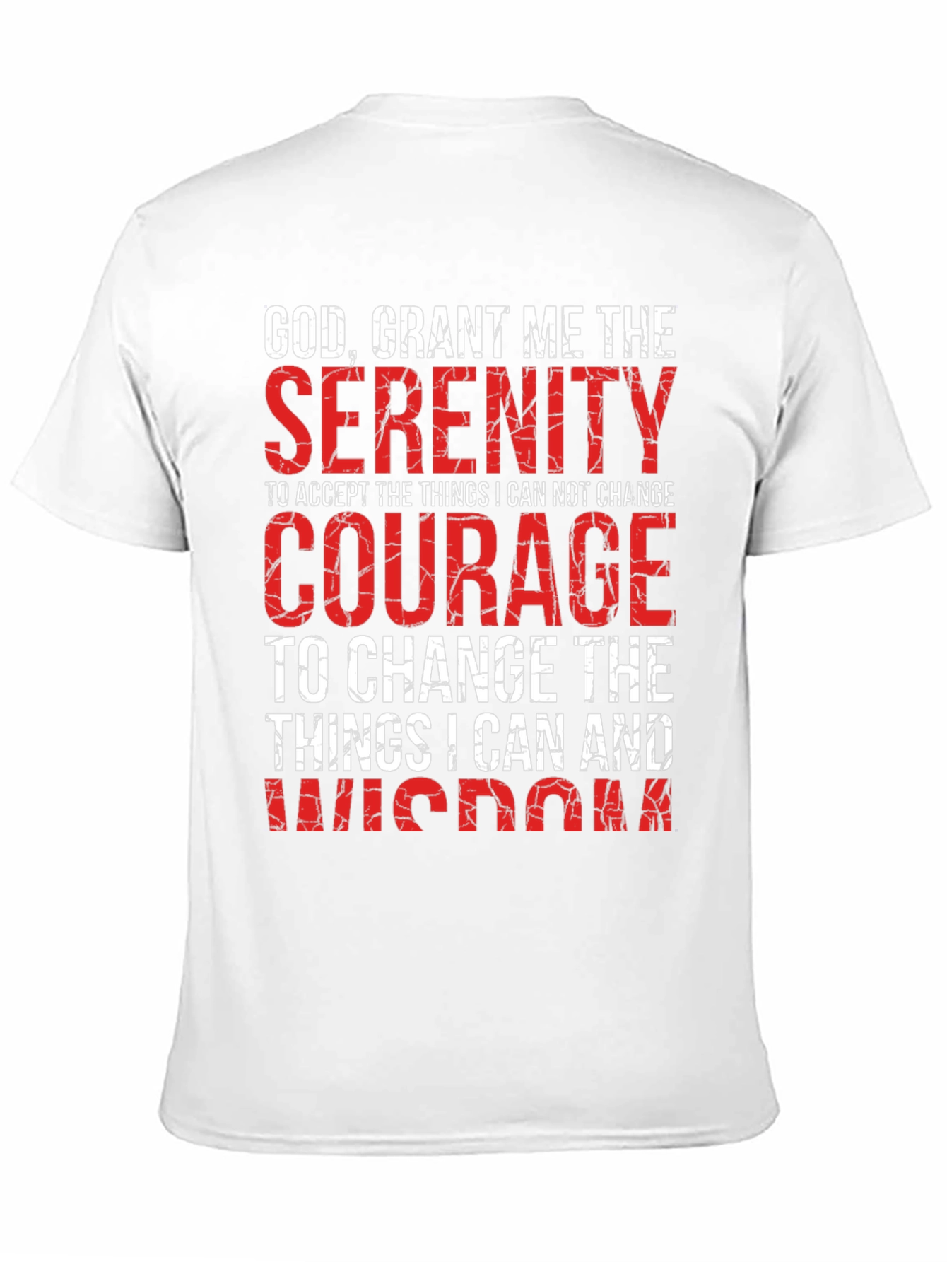 Serenity Prayer Graphic T-Shirt