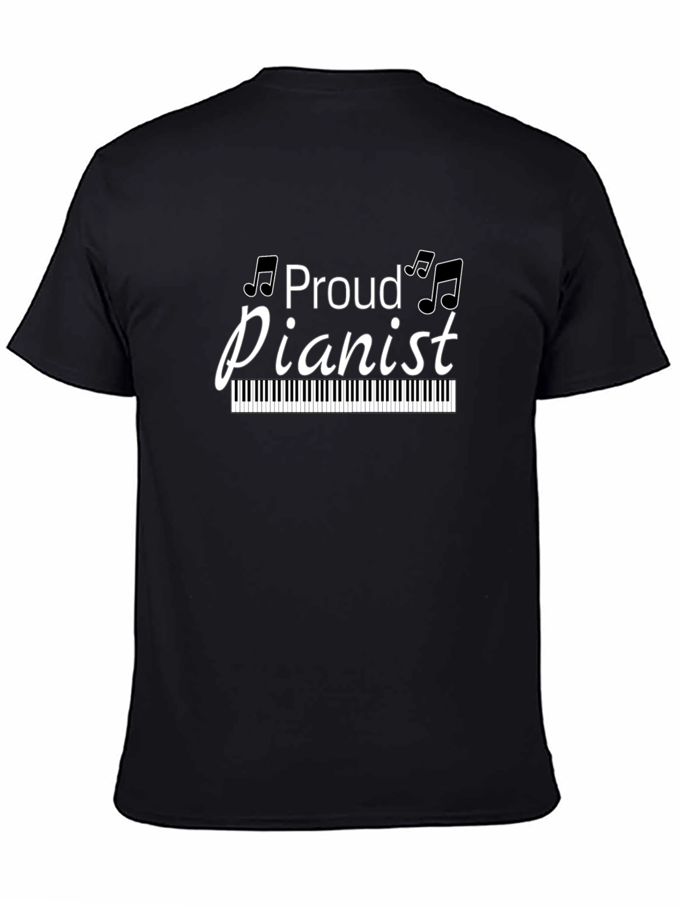 Proud Pianist Graphic Tee - Music Lovers Shirt