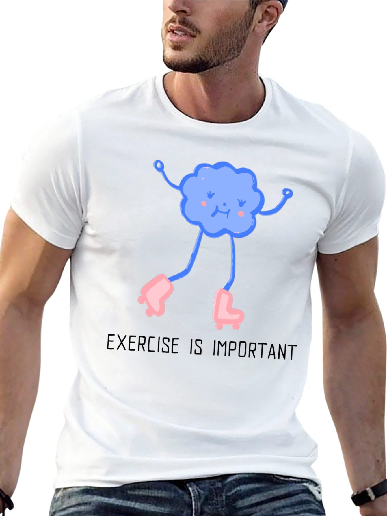 Exercise Cloud Graphic Tee