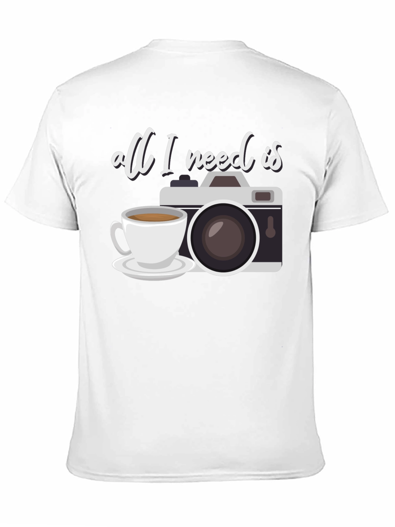 Coffee & Camera T-Shirt - Photographers Essential!