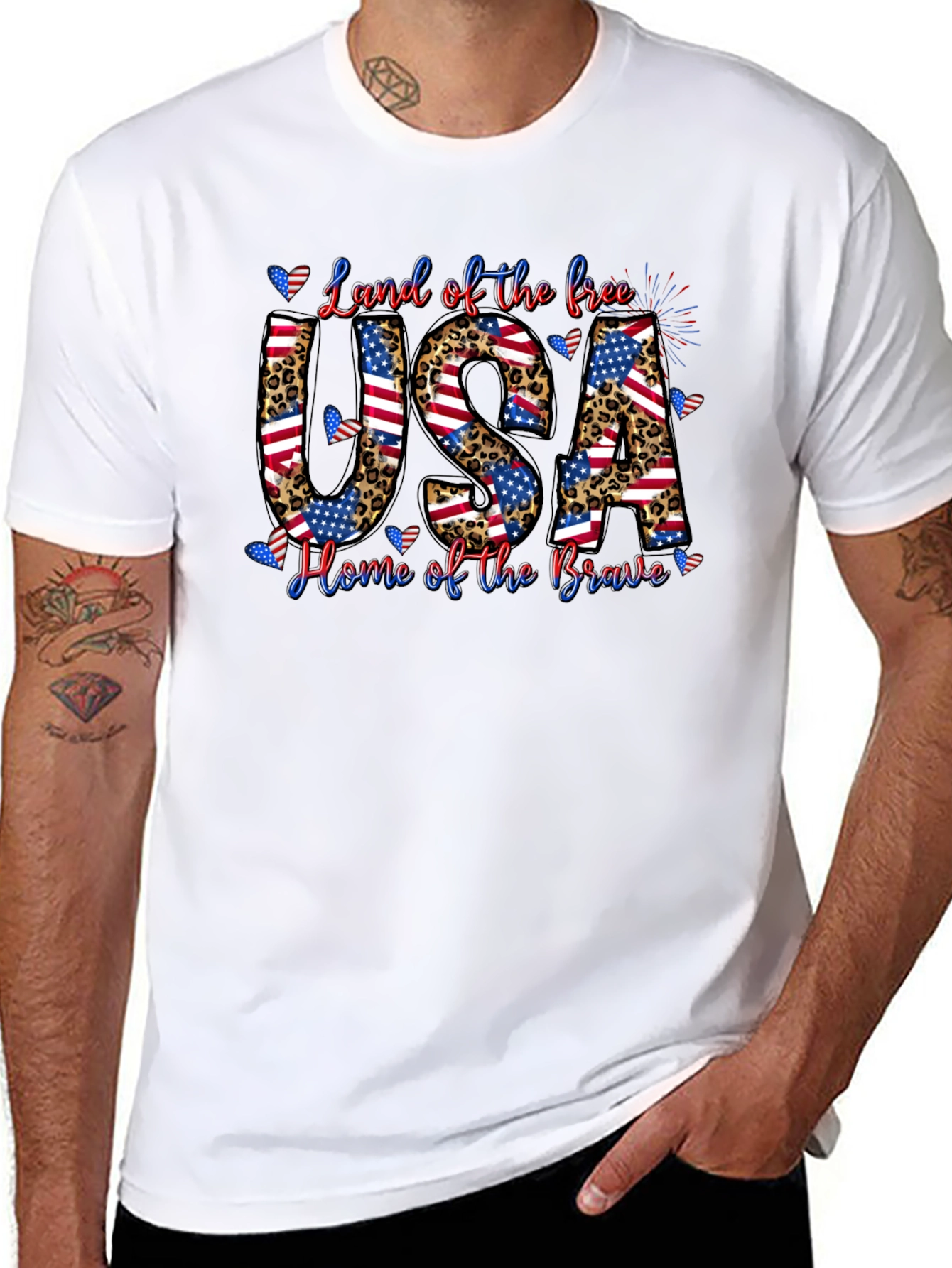 USA Land of the Free T-Shirt
