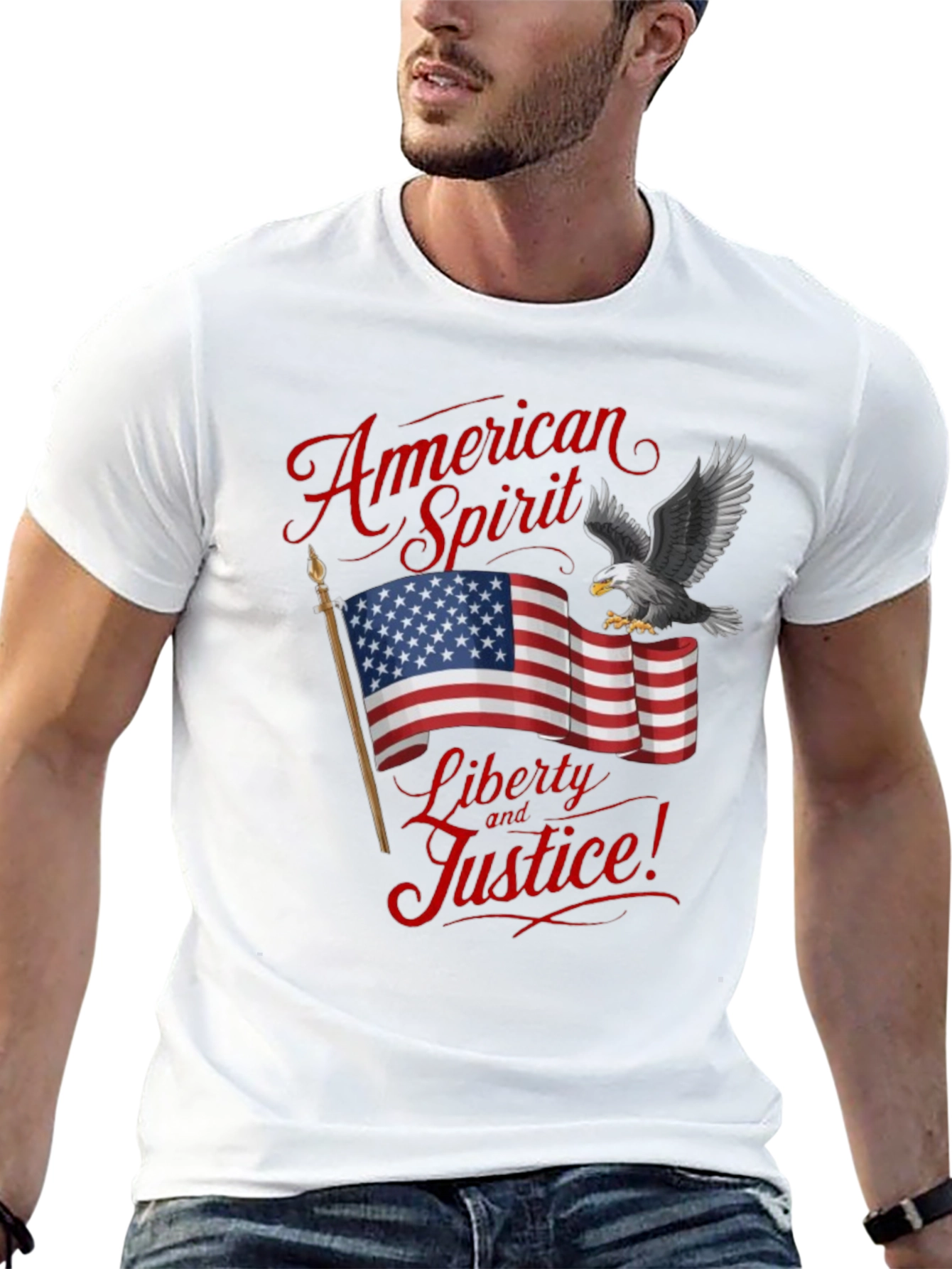 American Spirit Graphic Tee