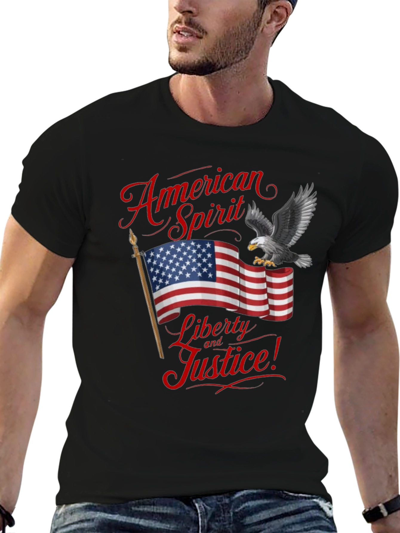 American Spirit Graphic Tee