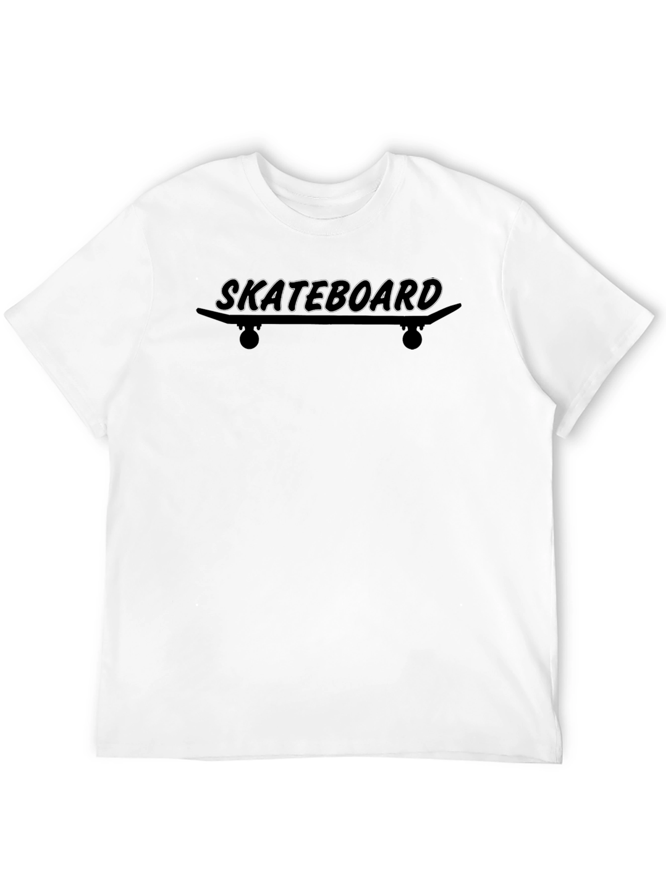 Skateboard Graphic Tee - Cool Skater T-Shirt