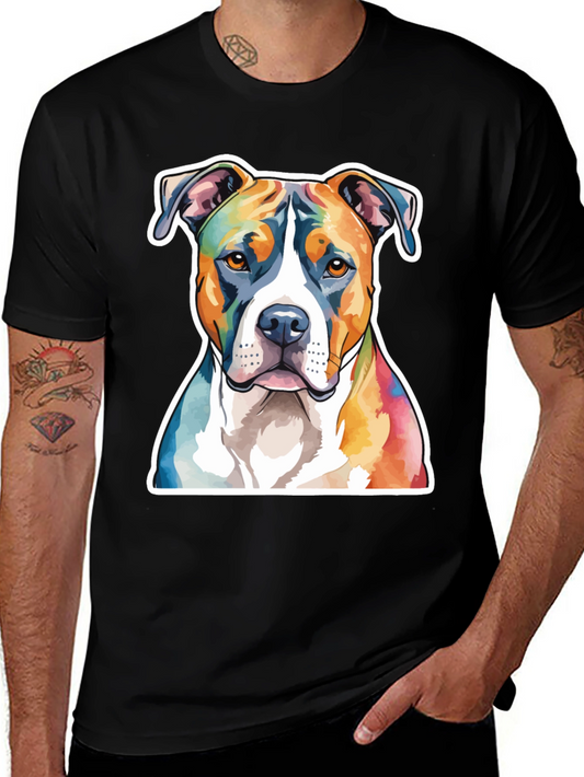 Colorful Dog Breed Graphic Tee