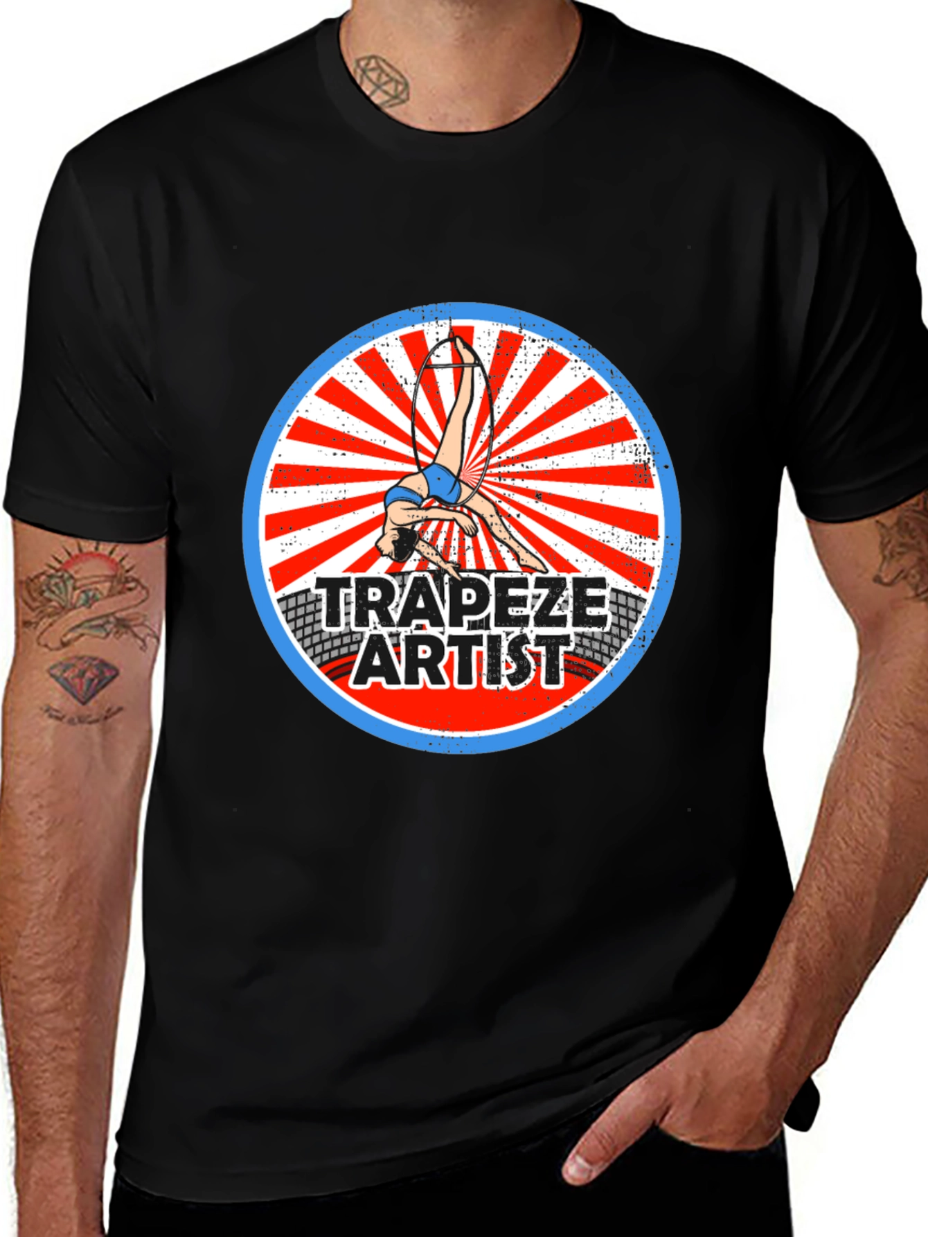 Trapeze Artist Graphic Tee