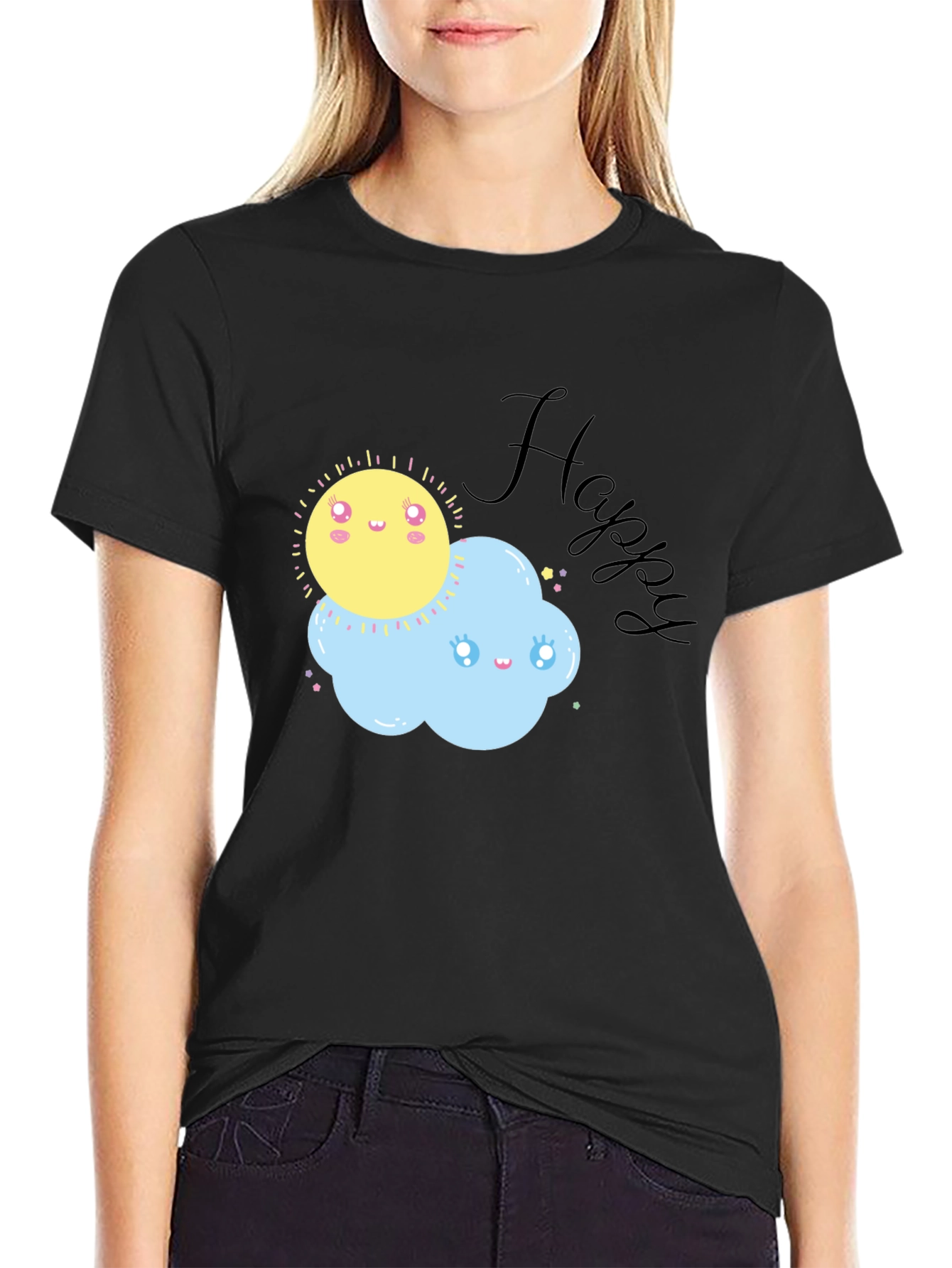 Happy Day Graphic T-Shirt