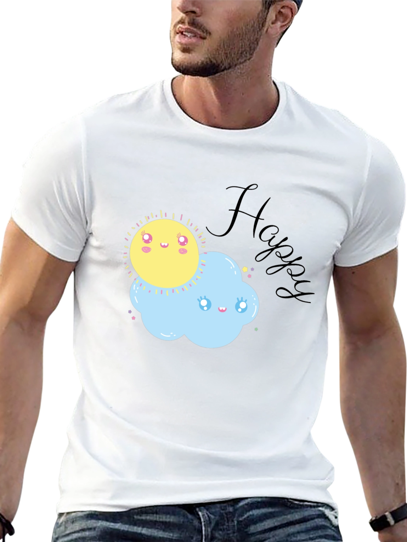 Happy Day Graphic T-Shirt