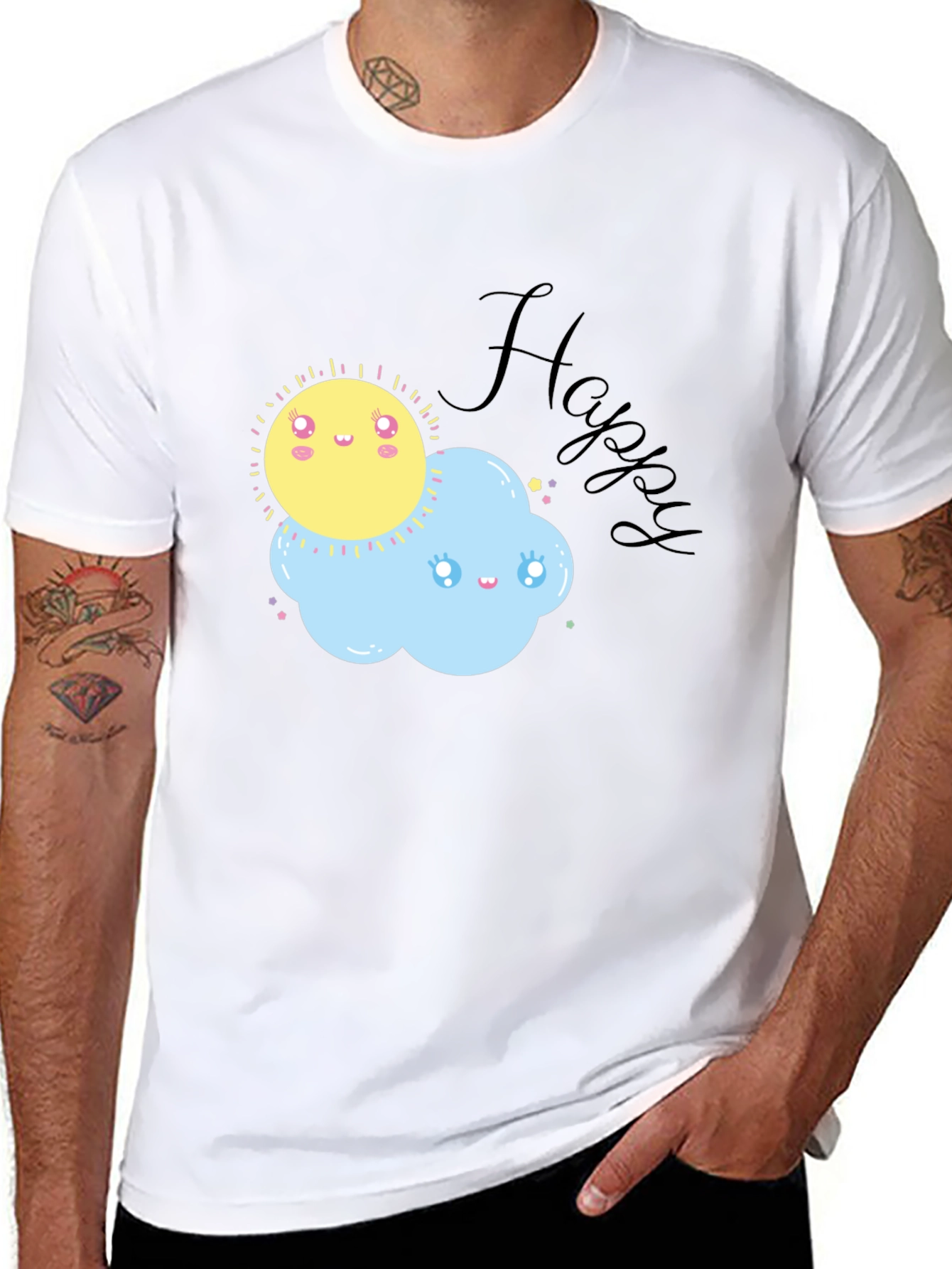 Happy Day Graphic T-Shirt