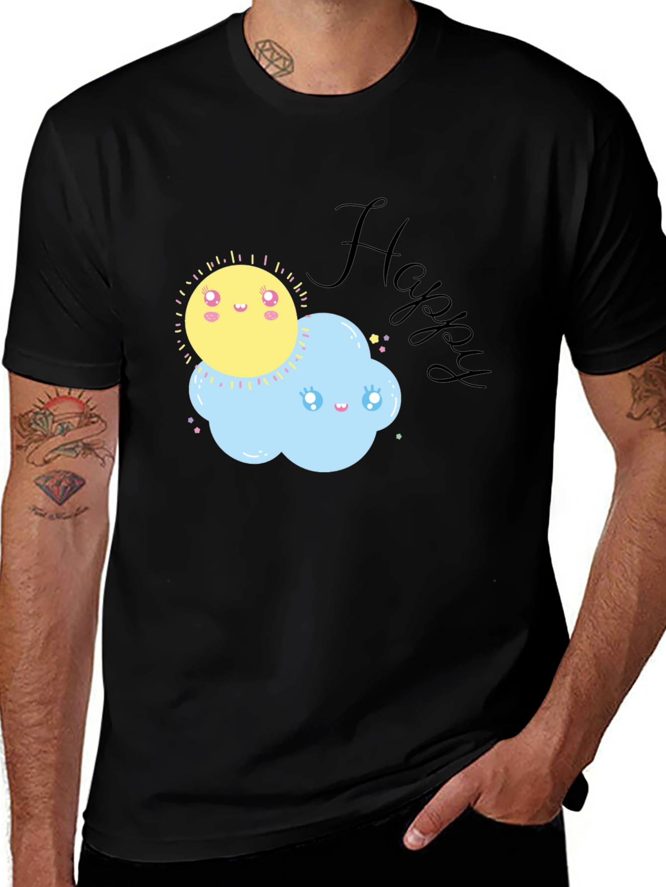Happy Day Graphic T-Shirt