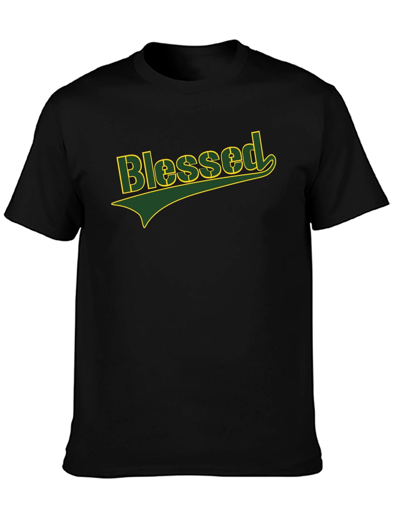 Blessed Black T-Shirt - Stylish Casual Wear