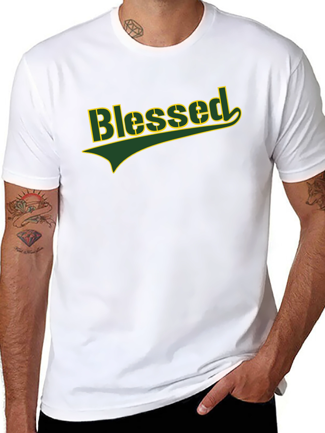 Blessed Black T-Shirt - Stylish Casual Wear