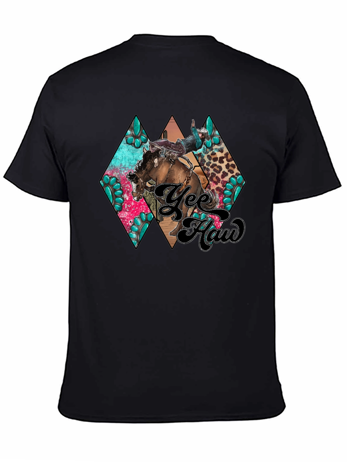 Yee Haw Rodeo Graphic Tee - Western Style