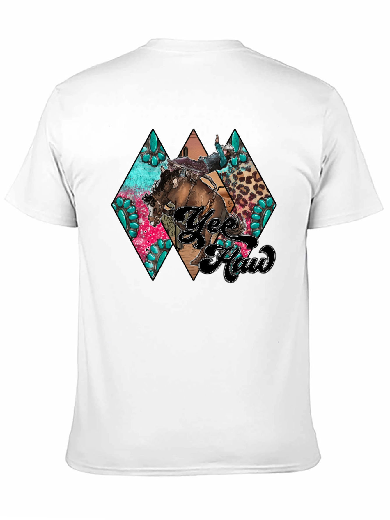 Yee Haw Rodeo Graphic Tee - Western Style