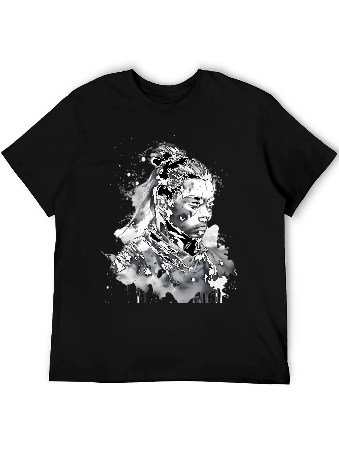 Black T-Shirt with Black Panther Graphic