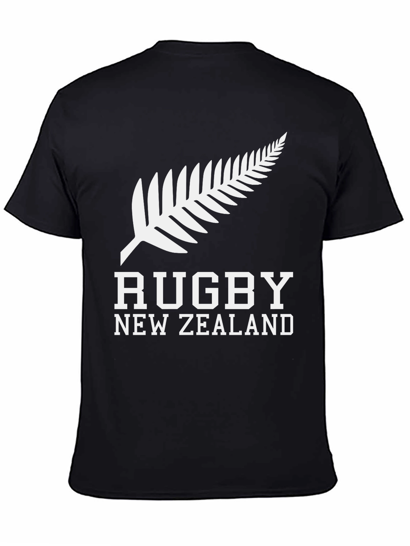 Rugby New Zealand T-Shirt - Black