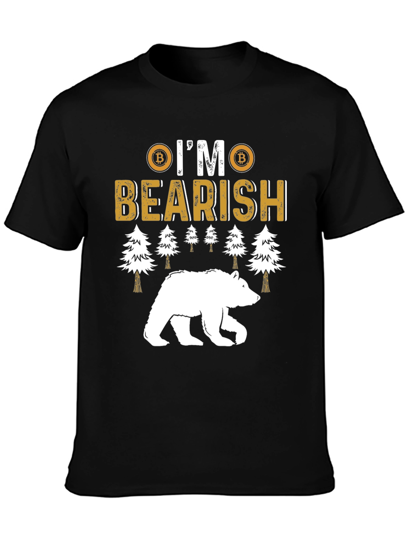 Bitcoin Bearish T-Shirt - Crypto Investor Tee