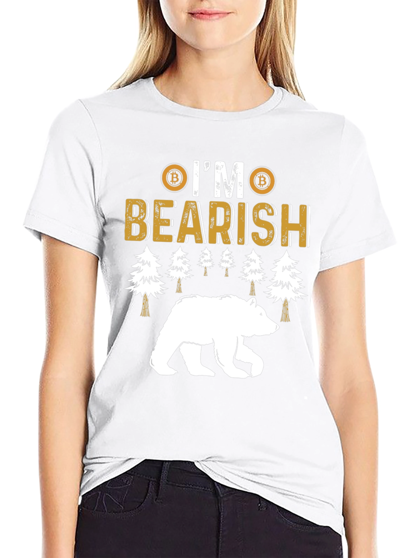 Bitcoin Bearish T-Shirt - Crypto Investor Tee