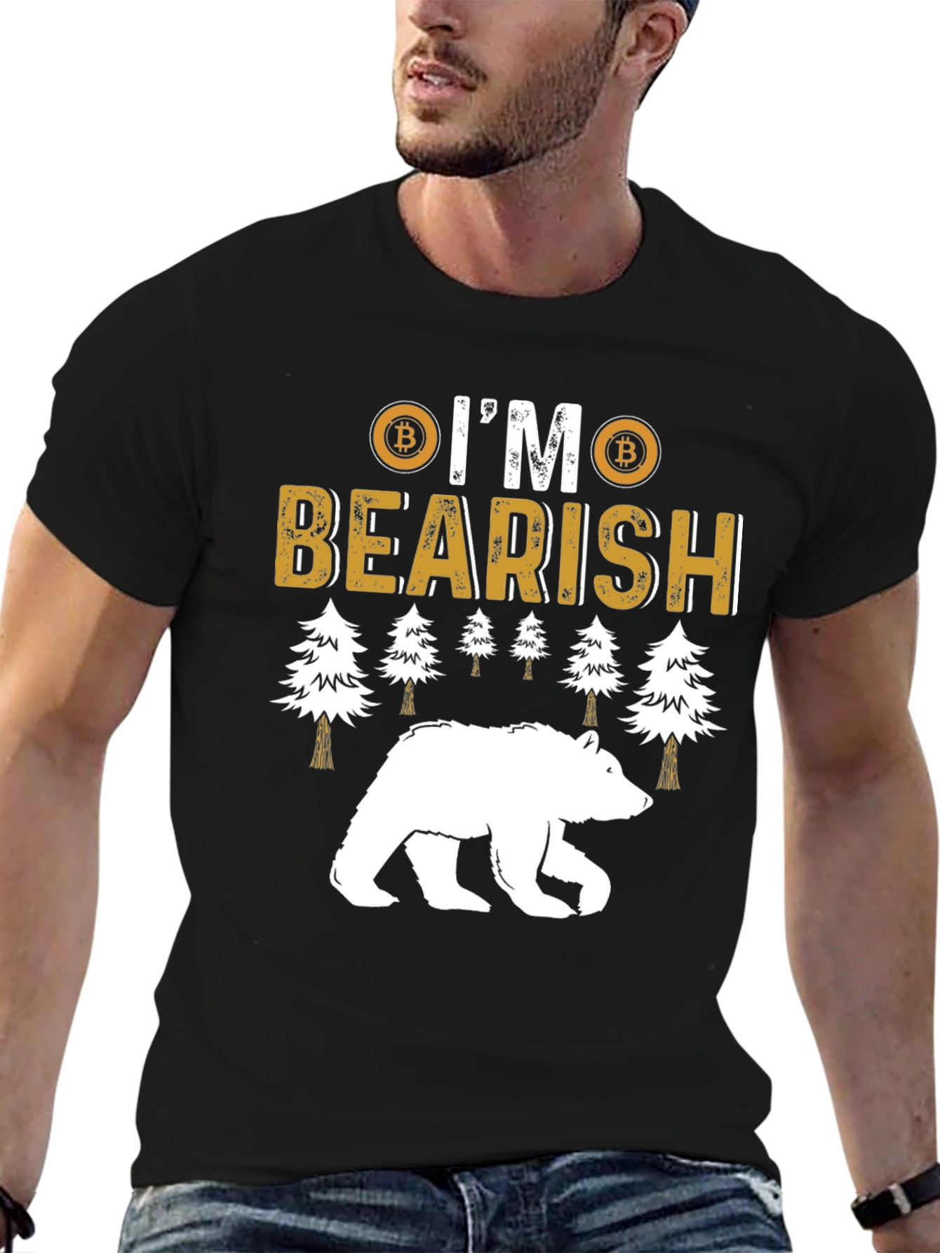 Bitcoin Bearish T-Shirt - Crypto Investor Tee