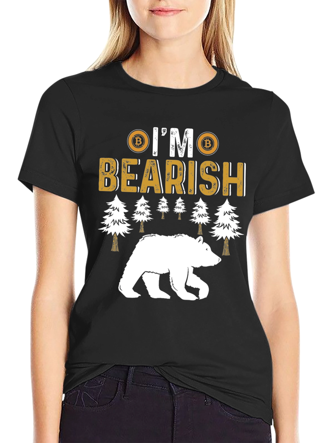 Bitcoin Bearish T-Shirt - Crypto Investor Tee