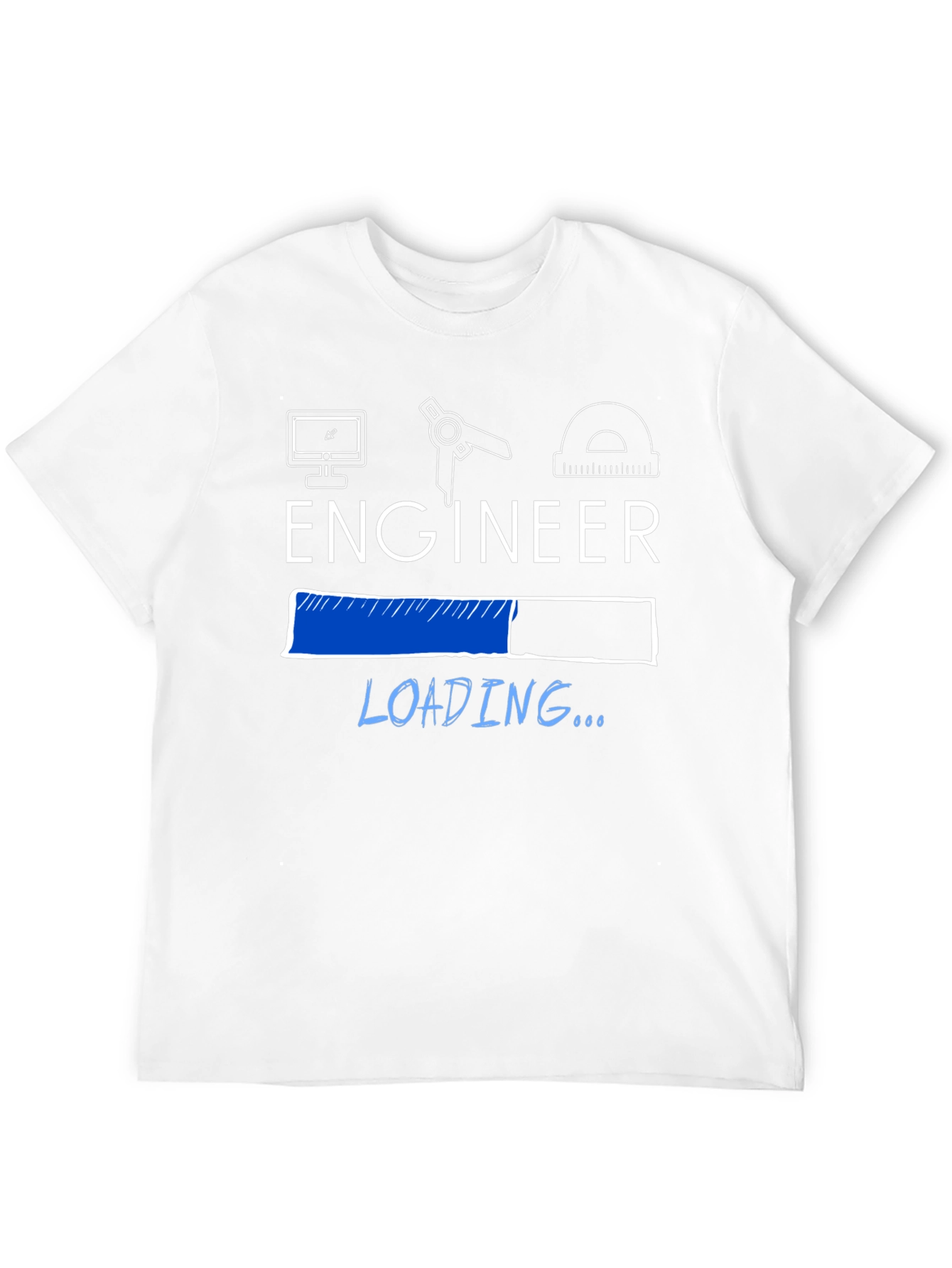 Engineer Loading Funny T-Shirt - Tech Geek Gift