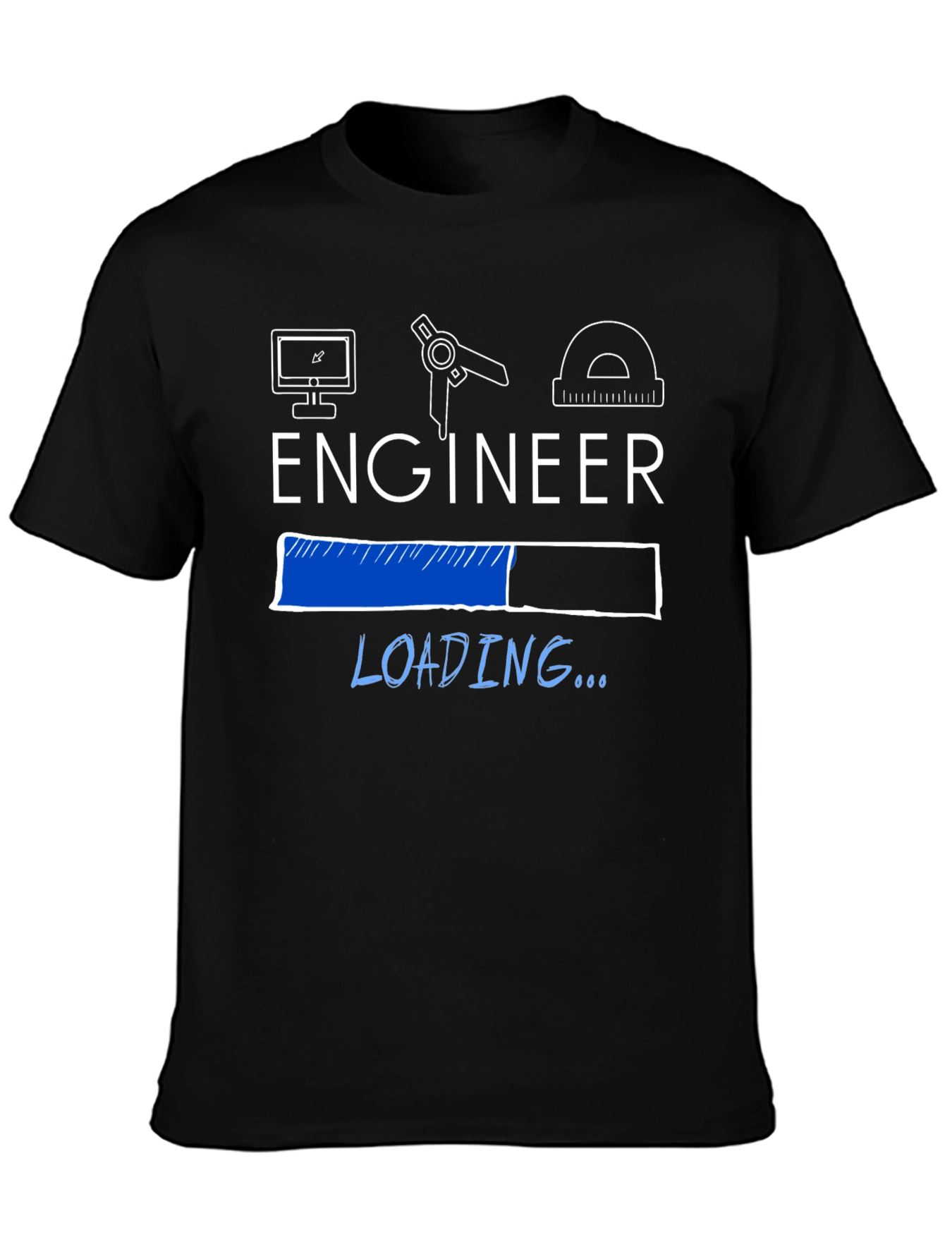 Engineer Loading Funny T-Shirt - Tech Geek Gift