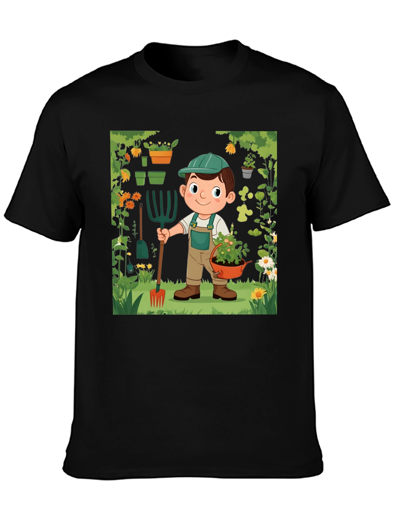 Gardener Boy Graphic Tee