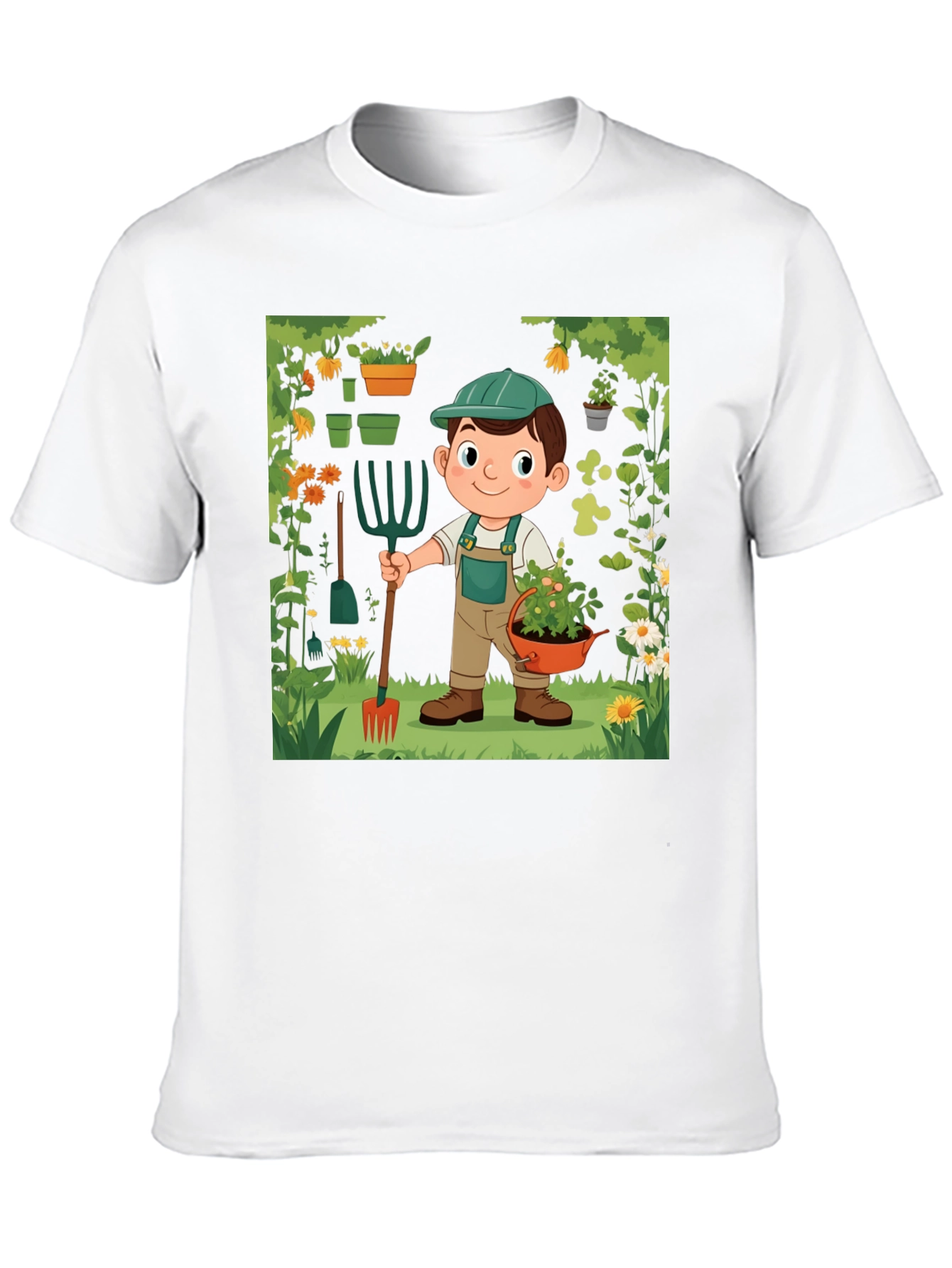 Gardener Boy Graphic Tee